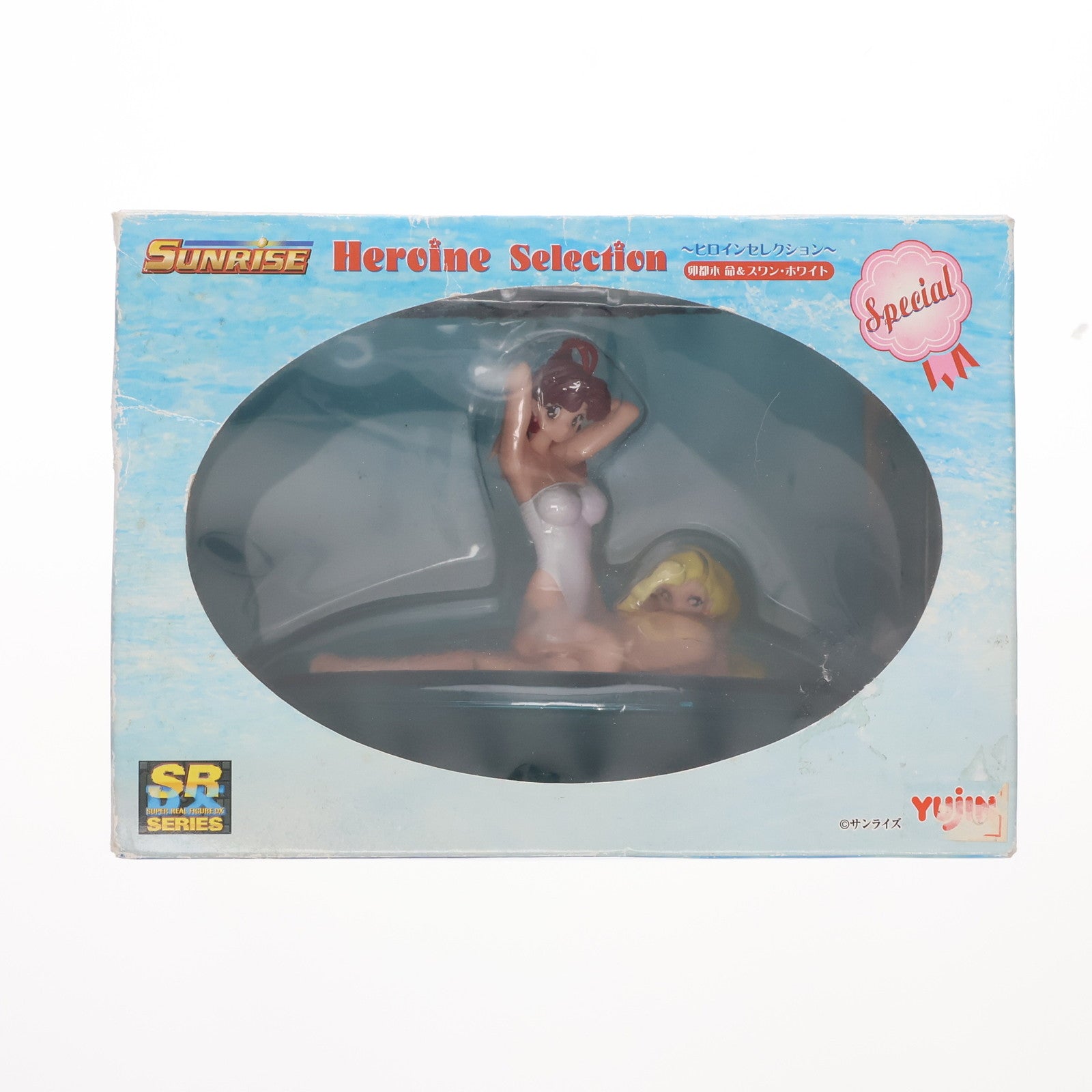 【中古即納】[FIG] SRDX サンライズヒロインセレクション スペシャル 卯都木命&スワン・ホワイト(うつぎみこと) 勇者王ガオガイガー 完成品 フィギュア ユージン(20011031)