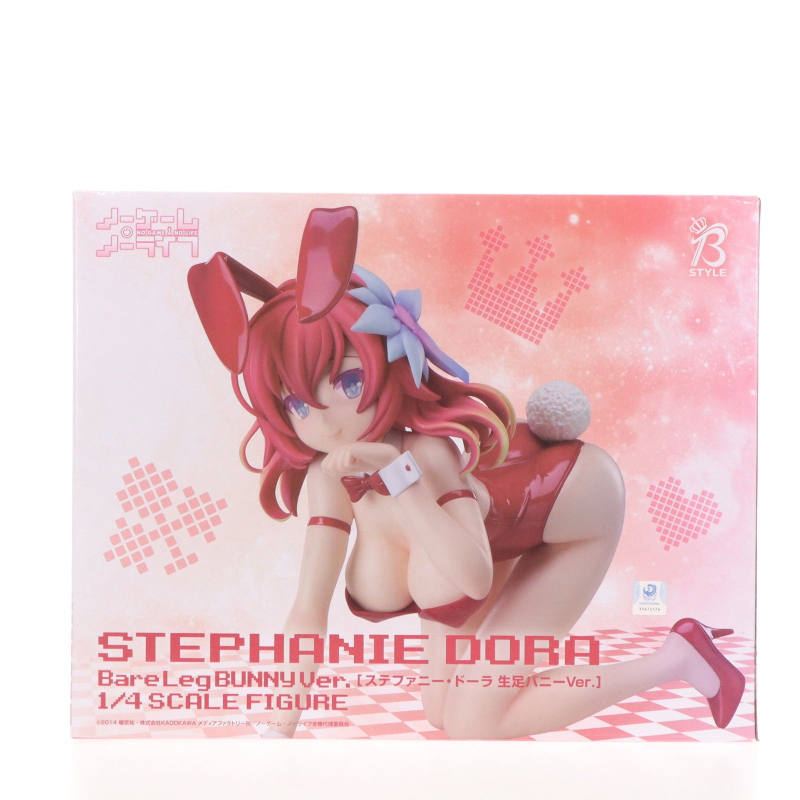 【中古即納】[FIG] B-style ステファニー・ドーラ 生足バニーVer. ノーゲーム・ノーライフ 1/4 完成品 フィギュア GOODSMILE ONLINE SHOP&Amazon.co.jp&あみあみ限定 フリーイング(20220831)