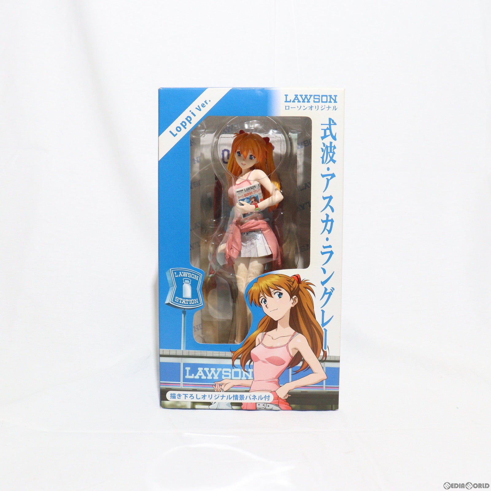 【中古即納】[FIG] 式波・アスカ・ラングレー Loppi Ver. ローソンオリジナル ヱヴァンゲリヲン新劇場版:破 1/8 完成品 フィギュア コトブキヤ(20101030)