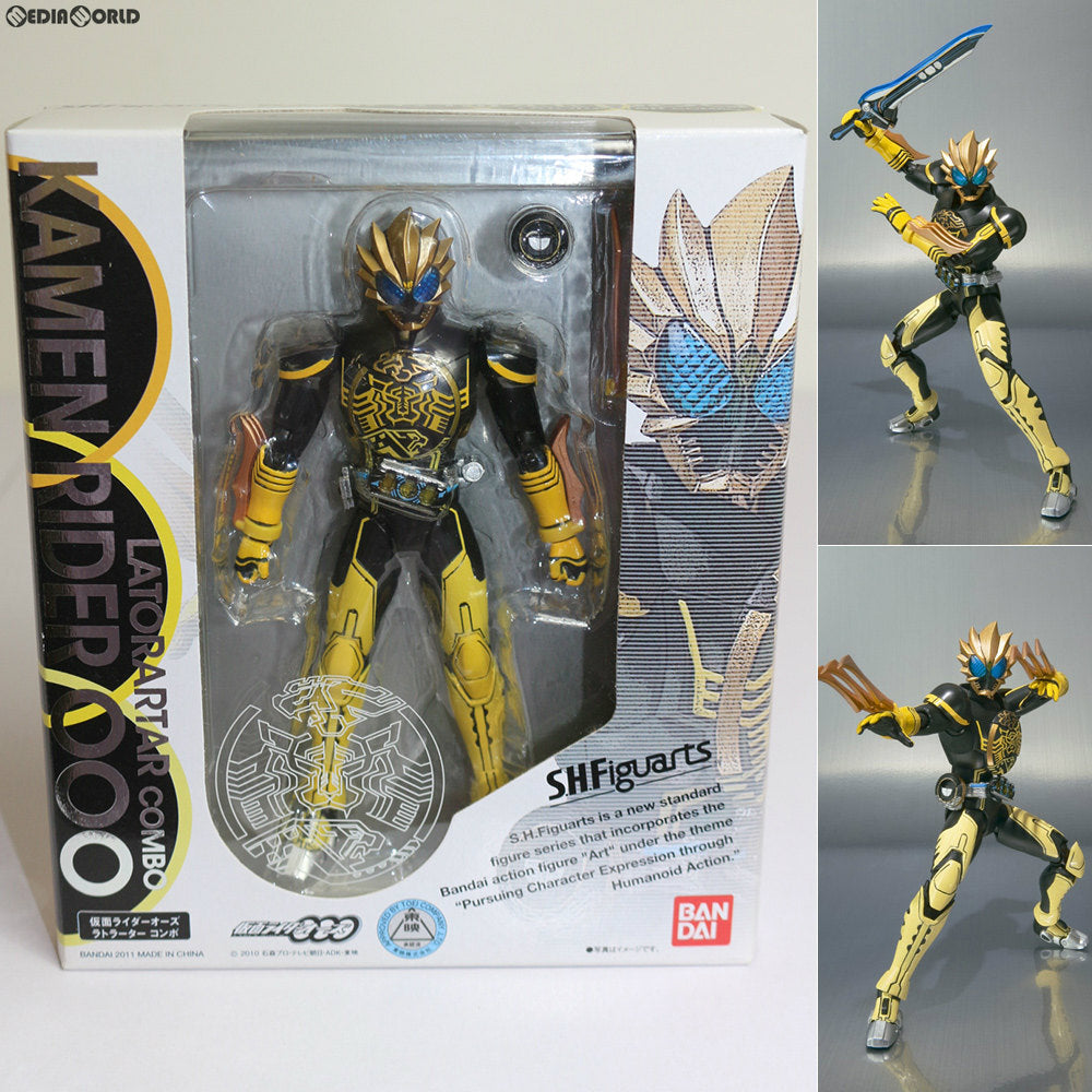 【中古即納】[FIG] S.H.Figuarts(フィギュアーツ) 仮面ライダーオーズ ラトラーター コンボ 仮面ライダーオーズ/OOO 完成品 可動フィギュア バンダイ(20110416)