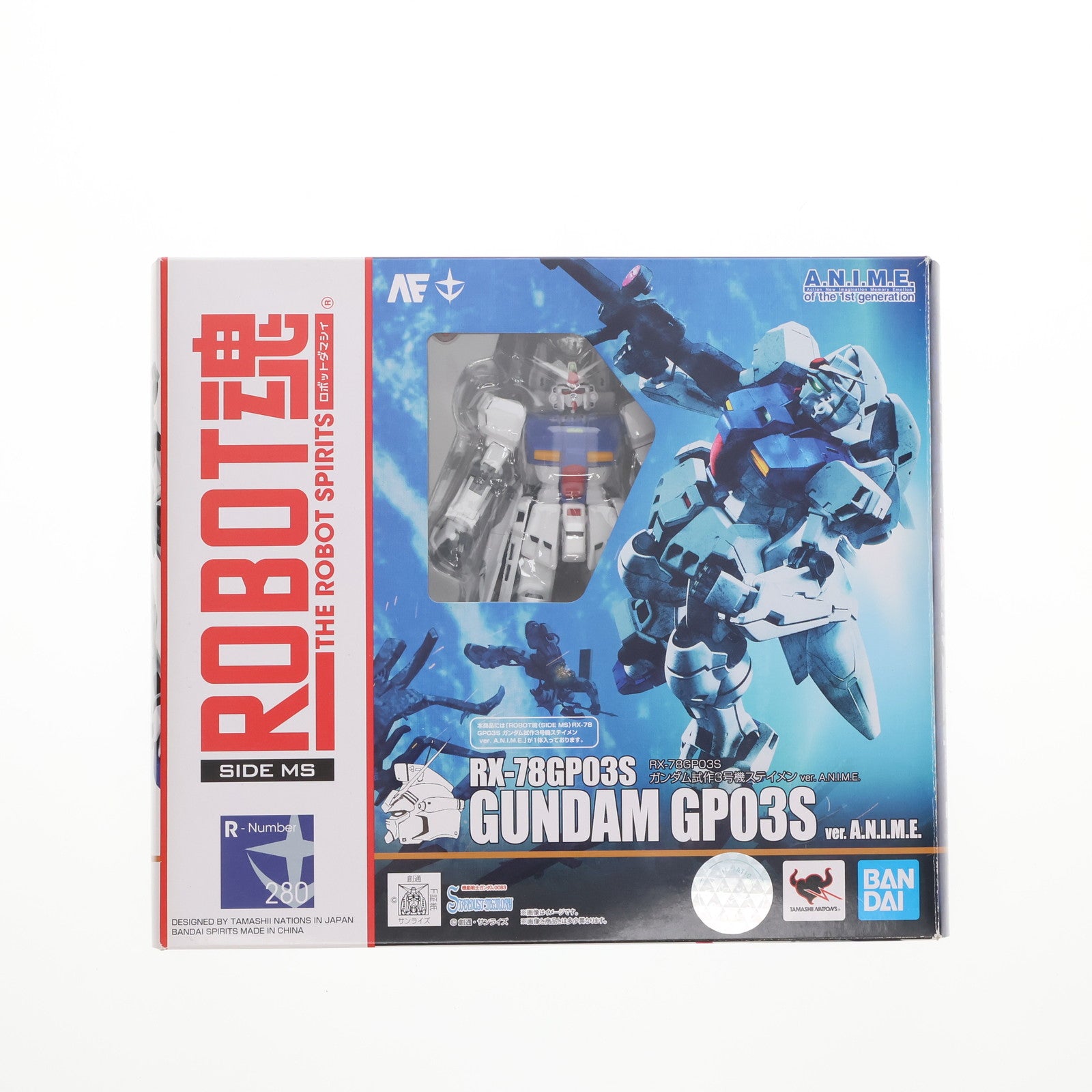 【中古即納】[FIG] ROBOT魂(SIDE MS) RX-78GP03S ガンダム試作3号機ステイメン ver. A.N.I.M.E. 機動戦士ガンダム0083 STARDUST MEMORY(スターダストメモリー) 完成品 可動フィギュア バンダイスピリッツ(20210731)