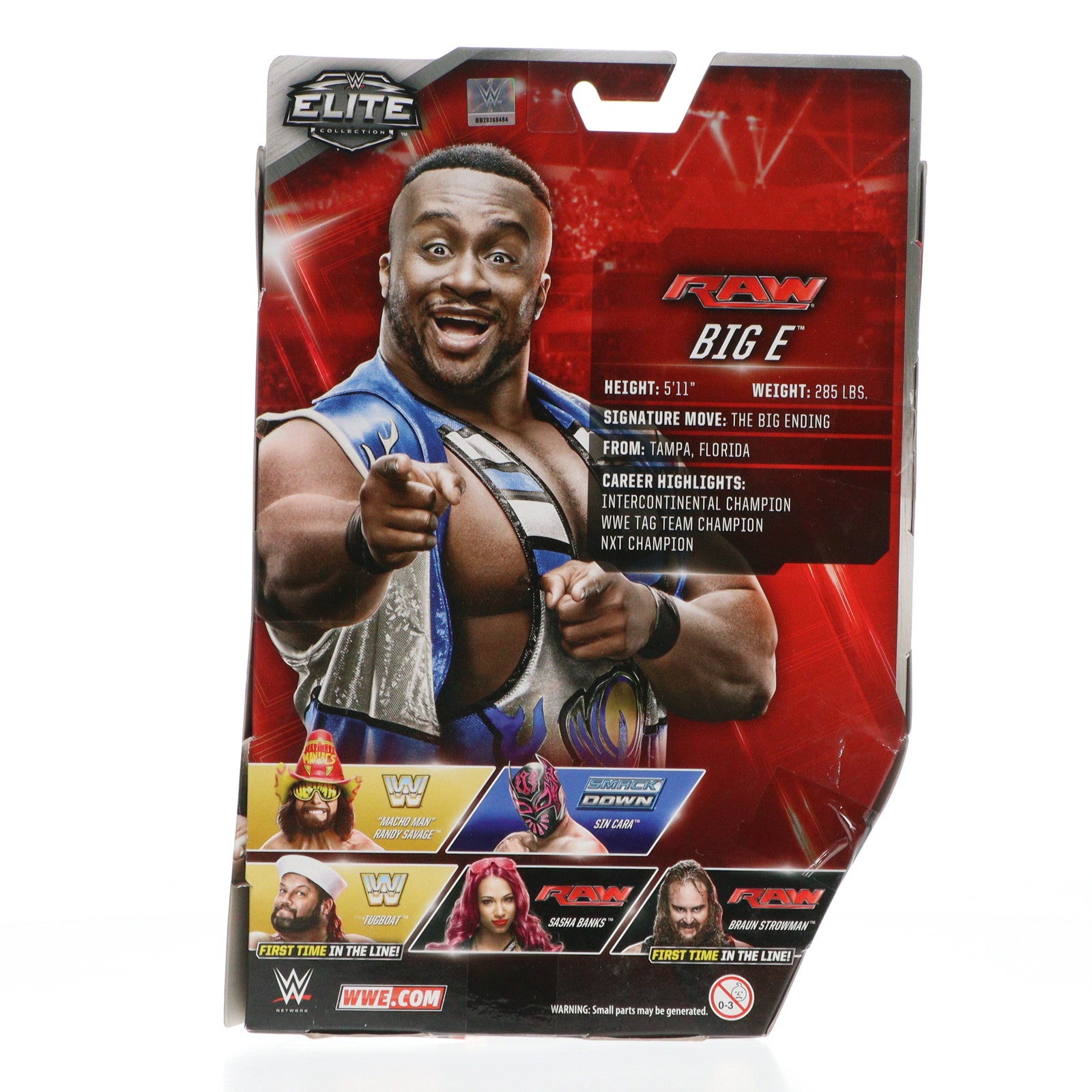 【中古即納】[FIG] ビッグE WWE ワールド・レスリング・エンターテインメント エリートコレクション RAW 完成品 アクションフィギュア マテル(20161231)