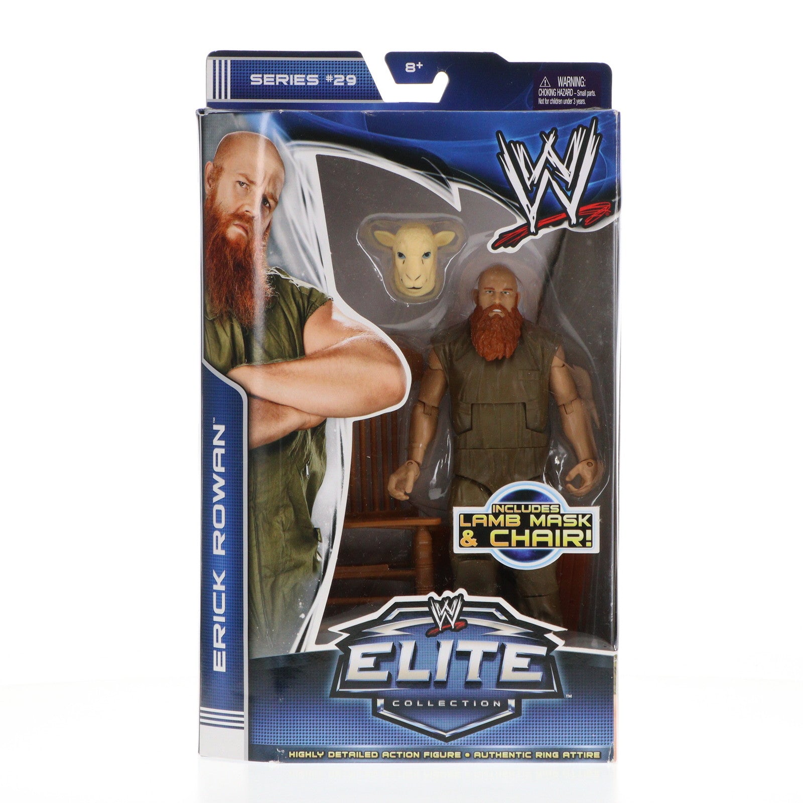 【中古即納】[FIG] エリック・ローワン ラムマスク & チェア WWE(ワールド・レスリング・エンターテイメント) エリートコレクション シリーズ 29 完成品 アクションフィギュア マテル(20141231)