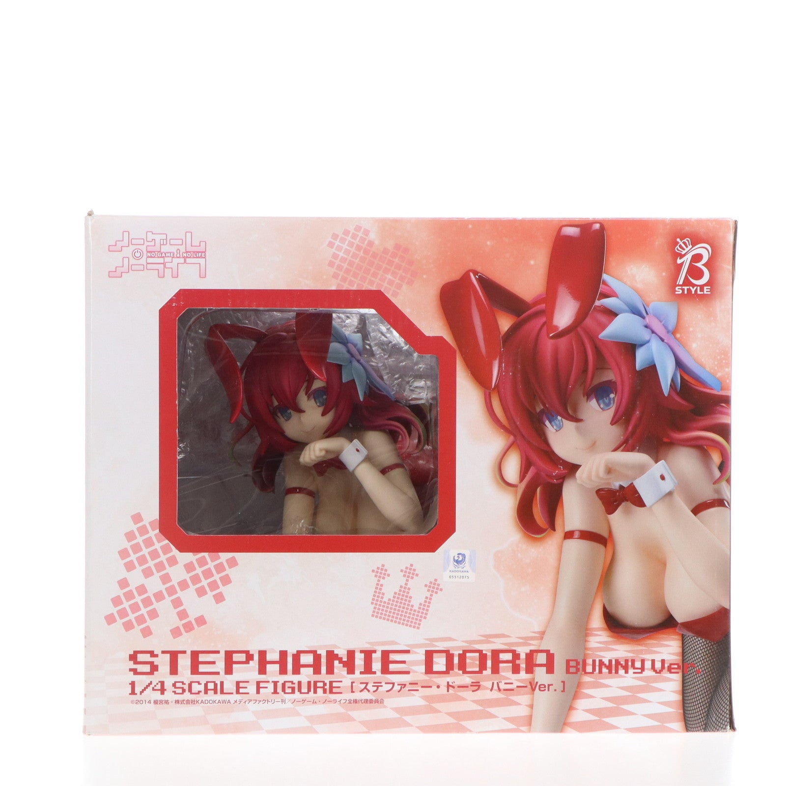 【中古即納】[FIG] B-style ステファニー・ドーラ バニーVer. ノーゲーム・ノーライフ 1/4 完成品 フィギュア GOODSMILE ONLINE SHOP&あみあみ&Amazon.co.jp限定 FREEing(フリーイング)(20191031)