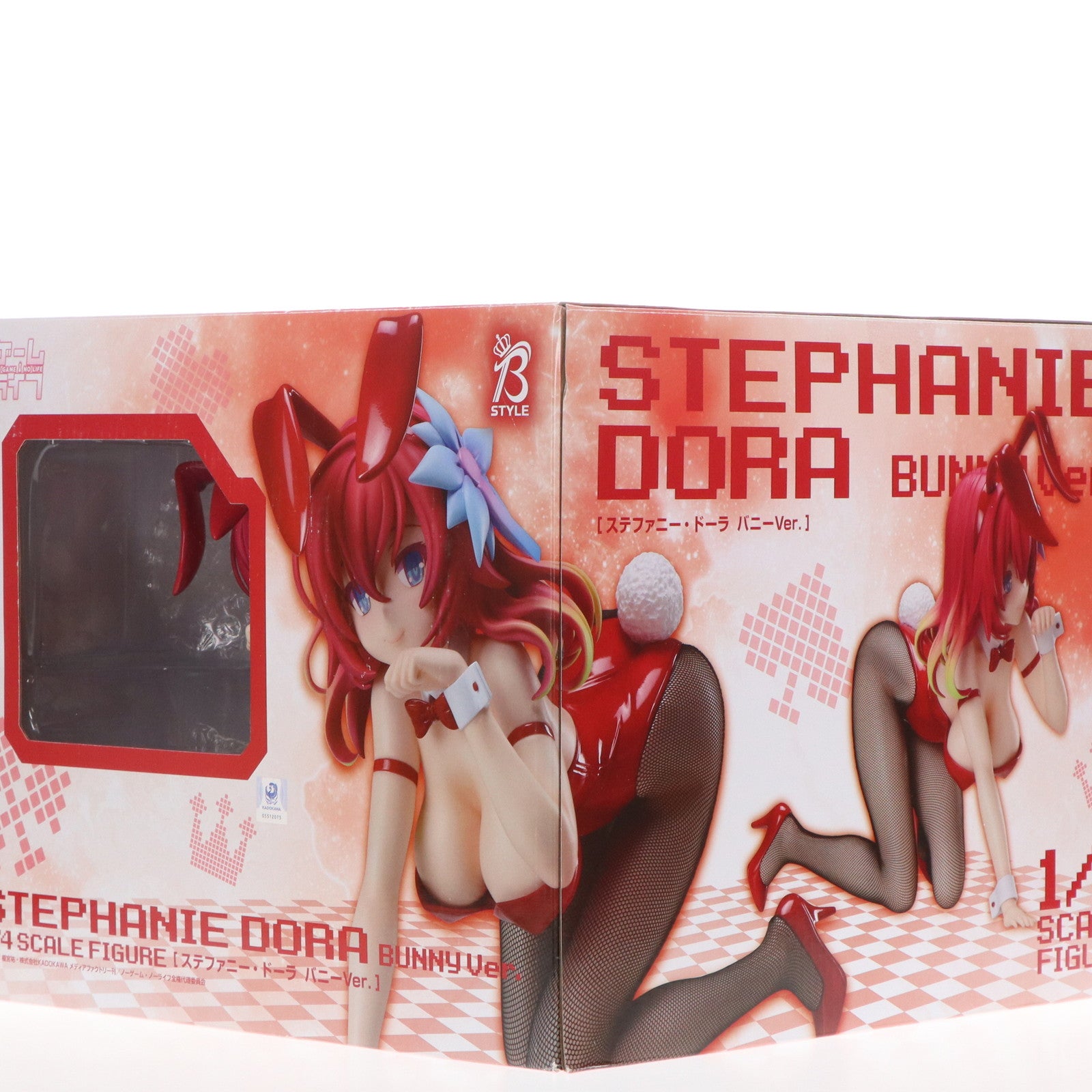 【中古即納】[FIG] B-style ステファニー・ドーラ バニーVer. ノーゲーム・ノーライフ 1/4 完成品 フィギュア GOODSMILE ONLINE SHOP&あみあみ&Amazon.co.jp限定 FREEing(フリーイング)(20191031)