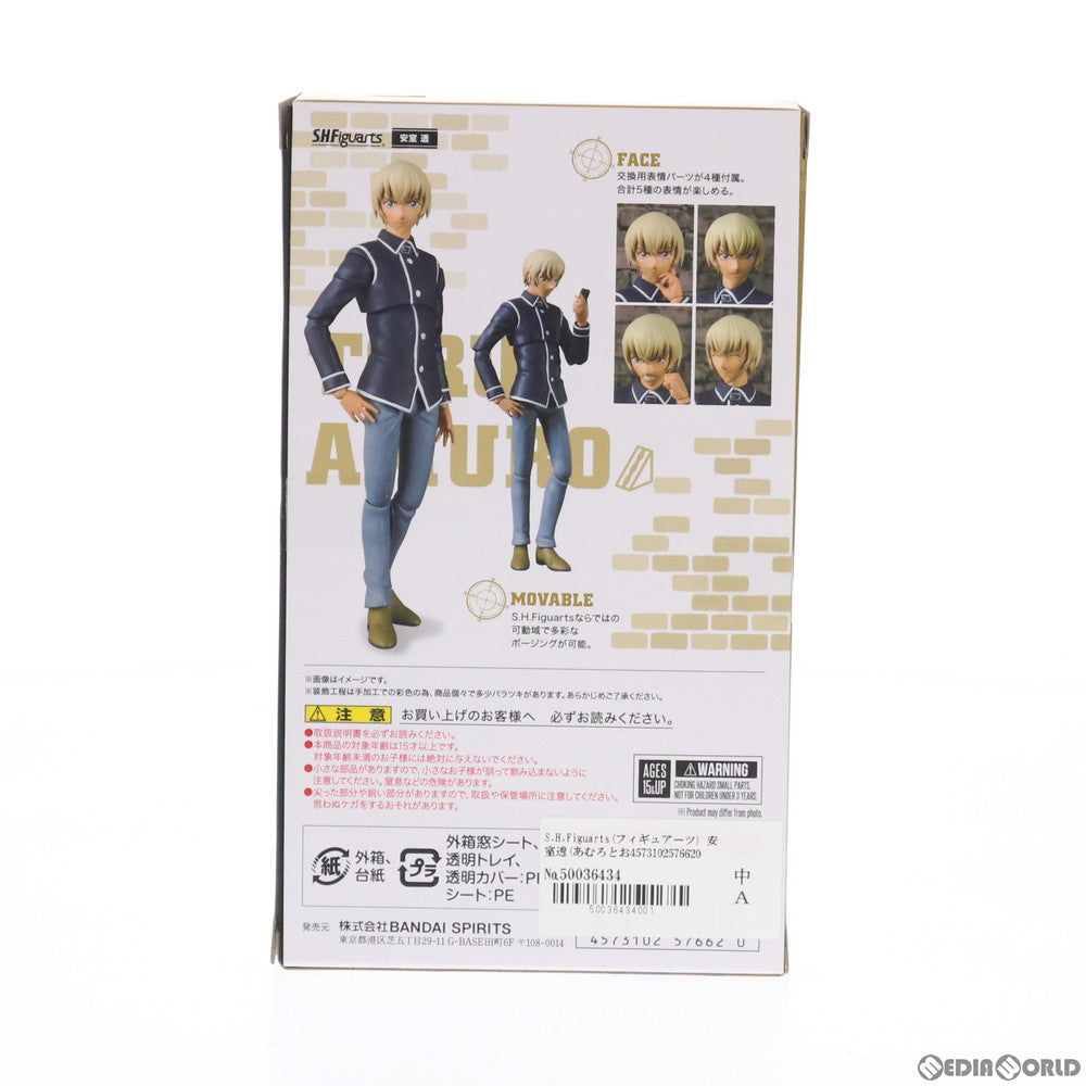 【中古即納】[FIG] S.H.Figuarts(フィギュアーツ) 安室透(あむろとおる) 名探偵コナン 完成品 可動フィギュア バンダイスピリッツ(20191026)