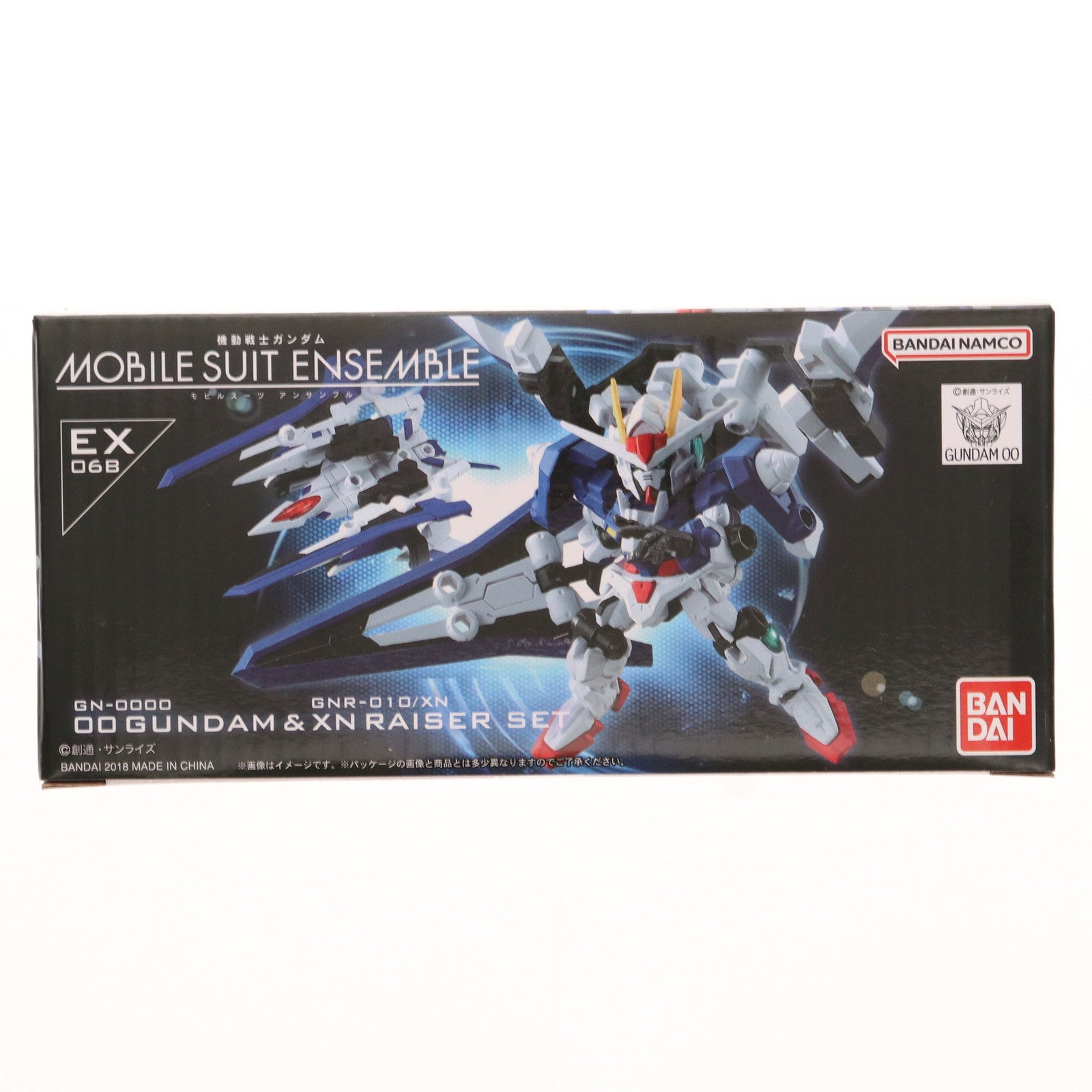 【中古即納】[FIG] プレミアムバンダイ限定 MOBILE SUIT ENSEMBLE(モビルスーツ アンサンブル) EX06B 00ガンダム&ザンライザーセット 完成品 可動フィギュア バンダイ(20180731)