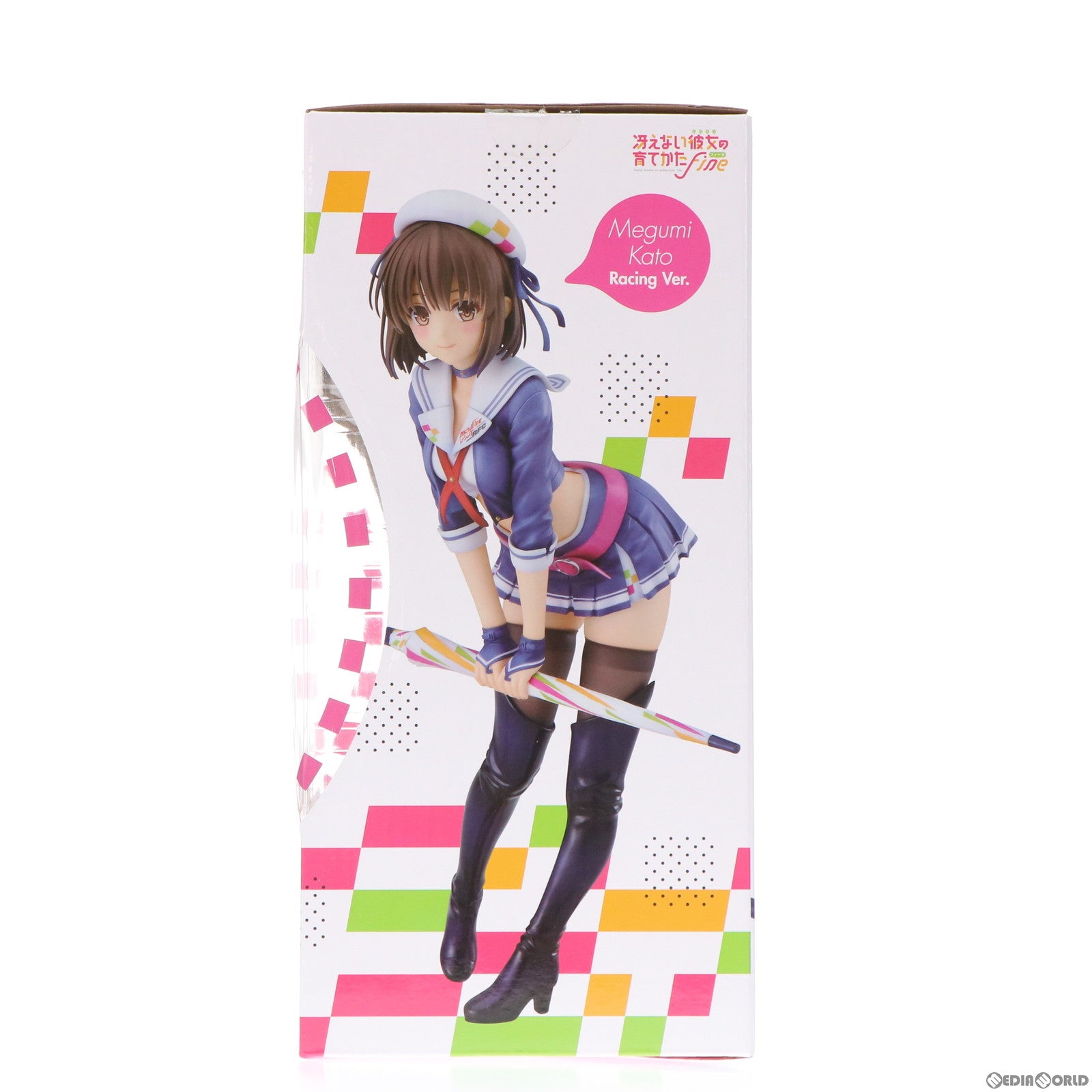 【中古即納】[FIG] 加藤恵(かとうめぐみ) レーシングVer. 冴えない彼女の育てかた Fine 1/7 完成品 フィギュア GOODSMILE ONLINE SHOP限定 グッドスマイルカンパニー(20220228)