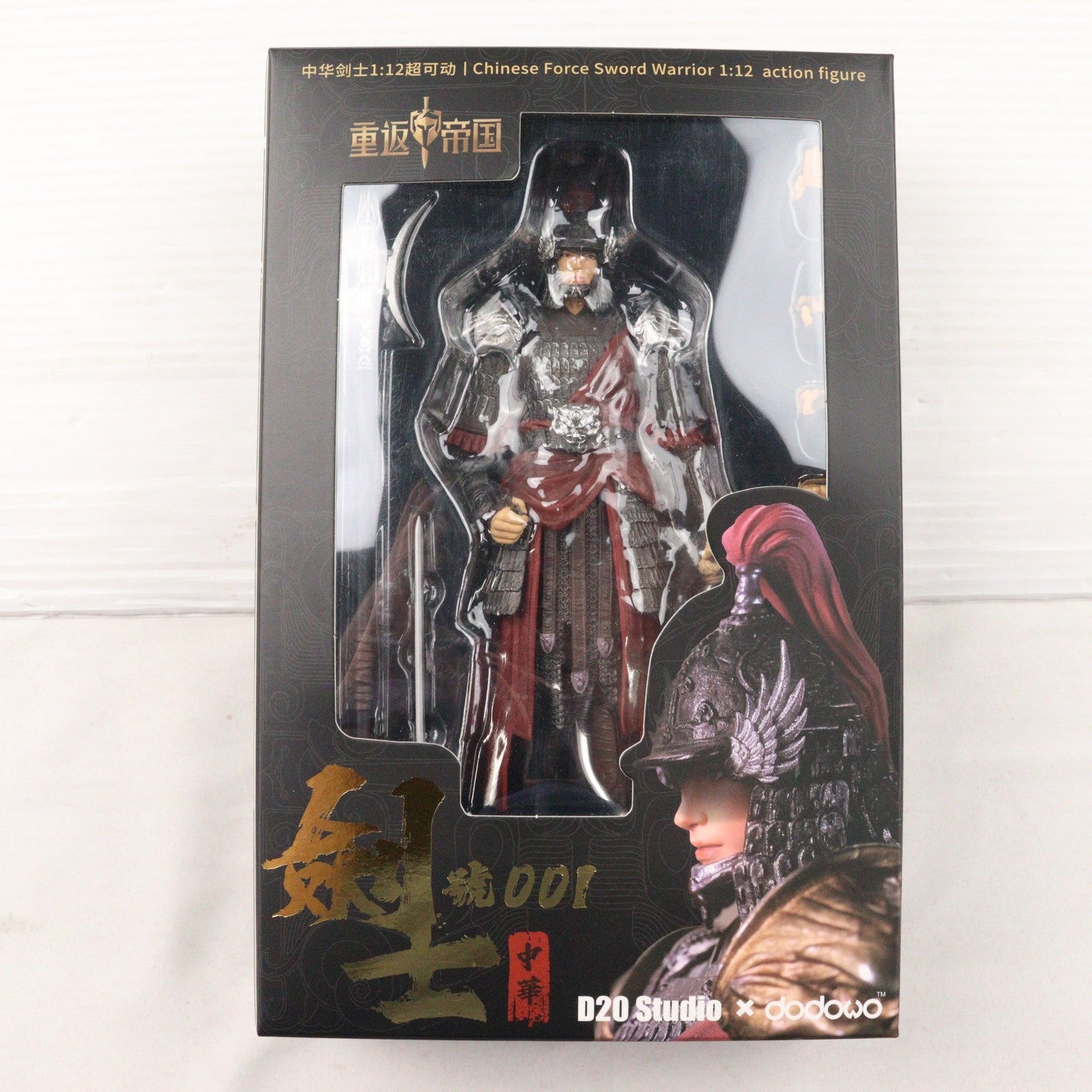 【中古即納】[FIG] 號001 中国剣士(シルバー) DAWN OF KINGDOMS 1/12 完成品 可動フィギュア DODOWO(20240331)