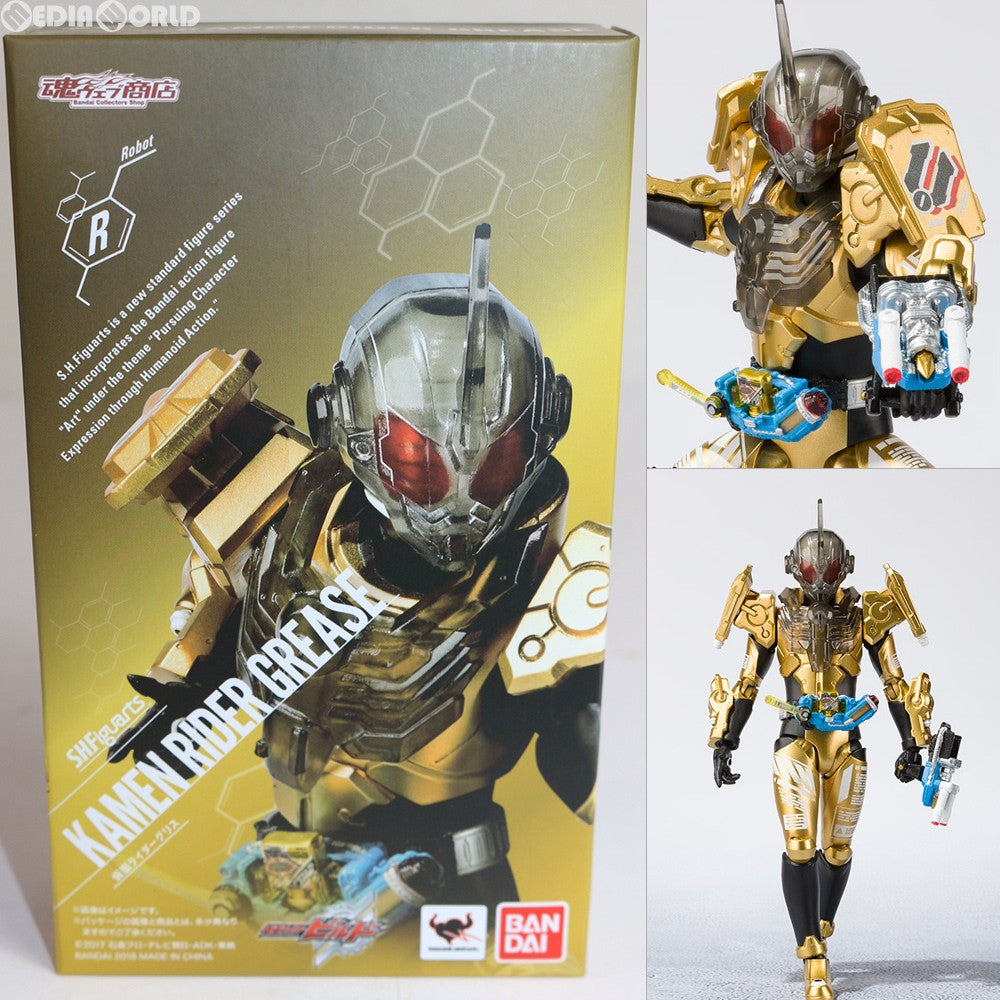 【中古即納】[FIG] 魂ウェブ商店限定 S.H.Figuarts(フィギュアーツ) 仮面ライダーグリス 仮面ライダービルド 完成品 可動フィギュア バンダイ(20180831)