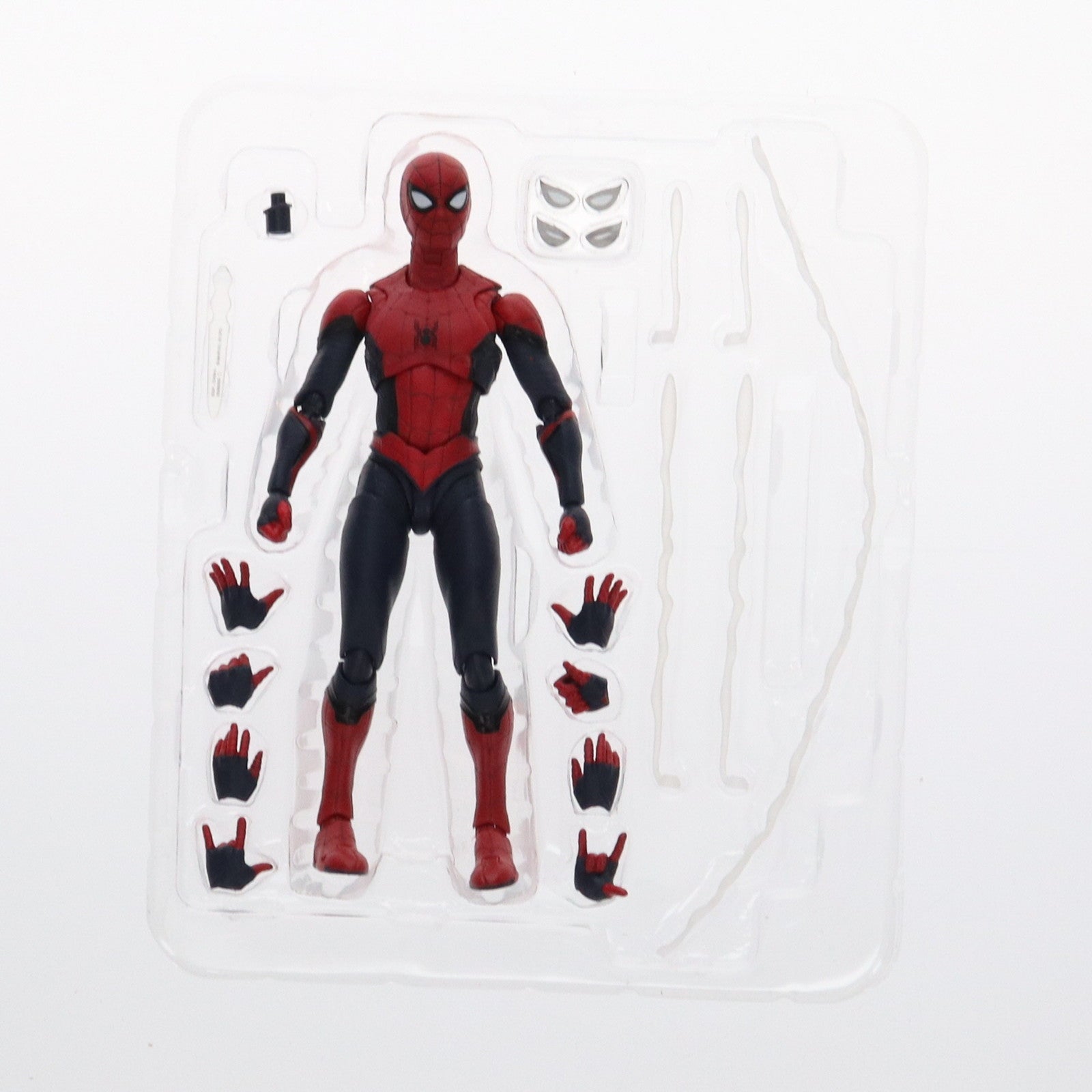 【中古即納】[FIG] S.H.Figuarts(フィギュアーツ) スパイダーマン[アップグレードスーツ] スパイダーマン:ノー・ウェイ・ホーム 完成品 可動フィギュア バンダイスピリッツ(20211229)