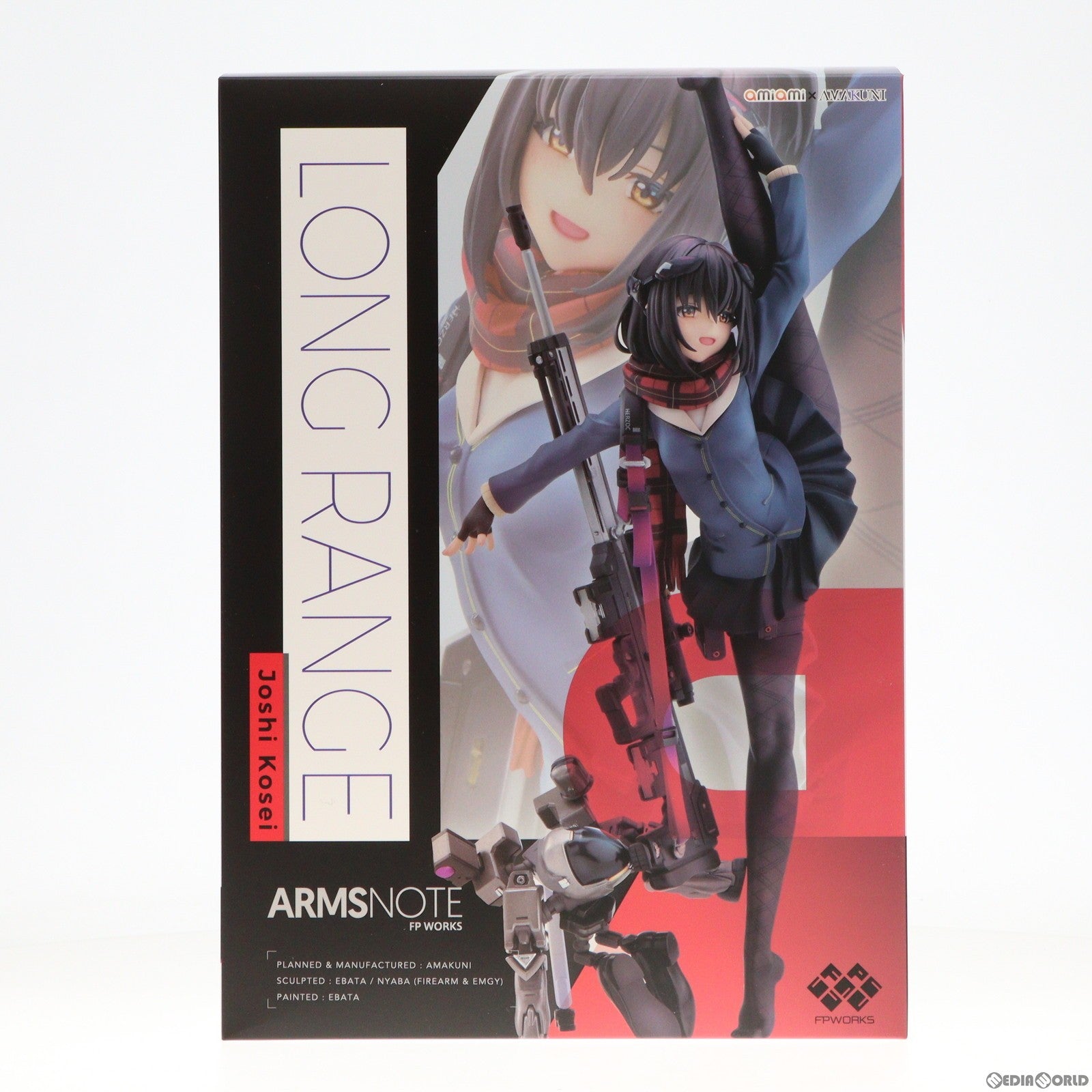 【中古即納】[FIG] あみあみ限定 ロングレンジ・ジョシコウセイ ARMS NOTE(アームズノート) 1/7 完成品 フィギュア AMAKUNI(アマクニ)/あみあみ(20240228)