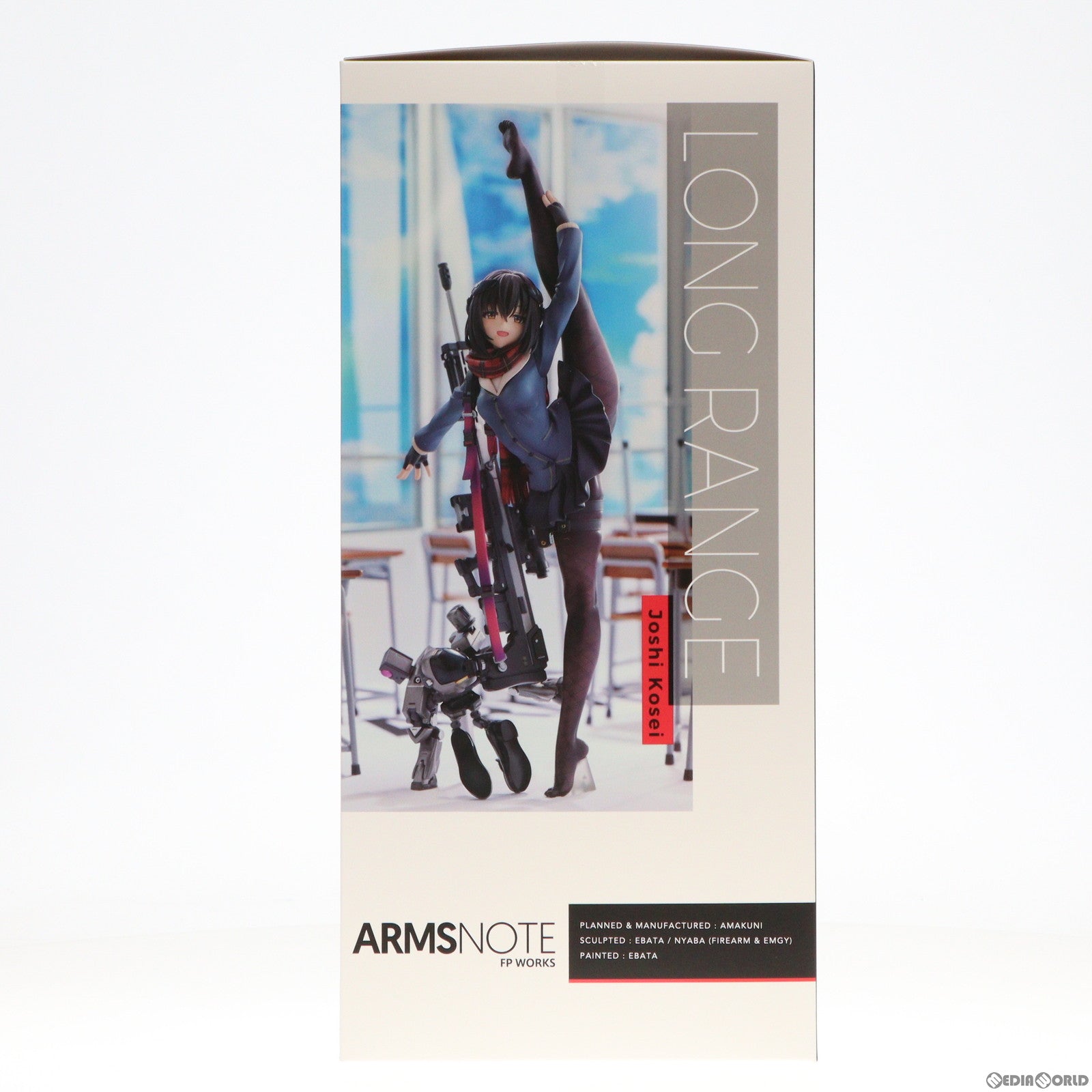 【中古即納】[FIG] あみあみ限定 ロングレンジ・ジョシコウセイ ARMS NOTE(アームズノート) 1/7 完成品 フィギュア AMAKUNI(アマクニ)/あみあみ(20240228)