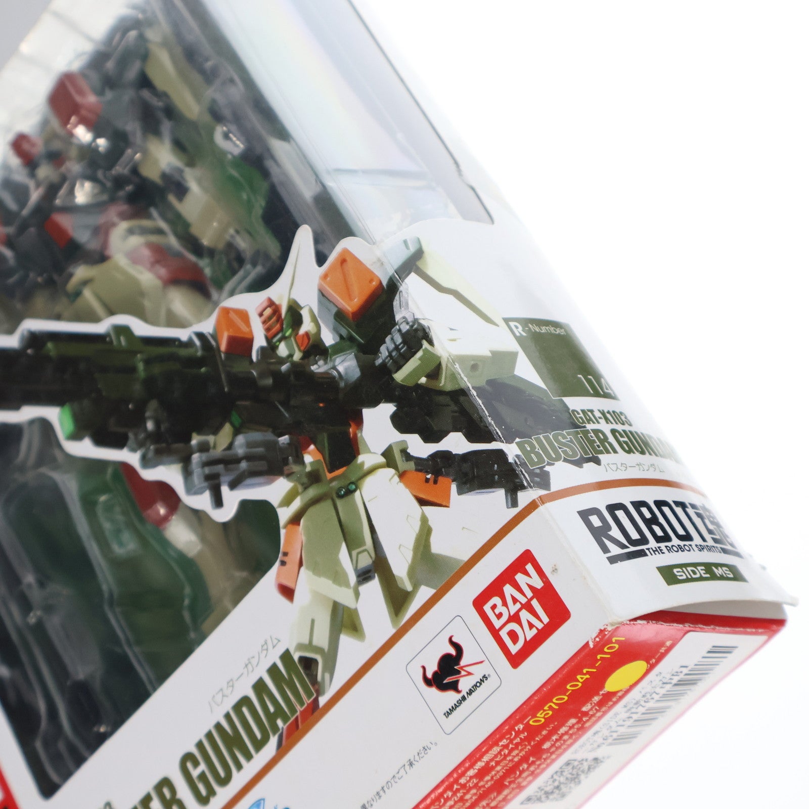 【中古即納】[FIG] ROBOT魂(SIDE MS) バスターガンダム 機動戦士ガンダムSEED(シード) 完成品 可動フィギュア バンダイ(20120331)