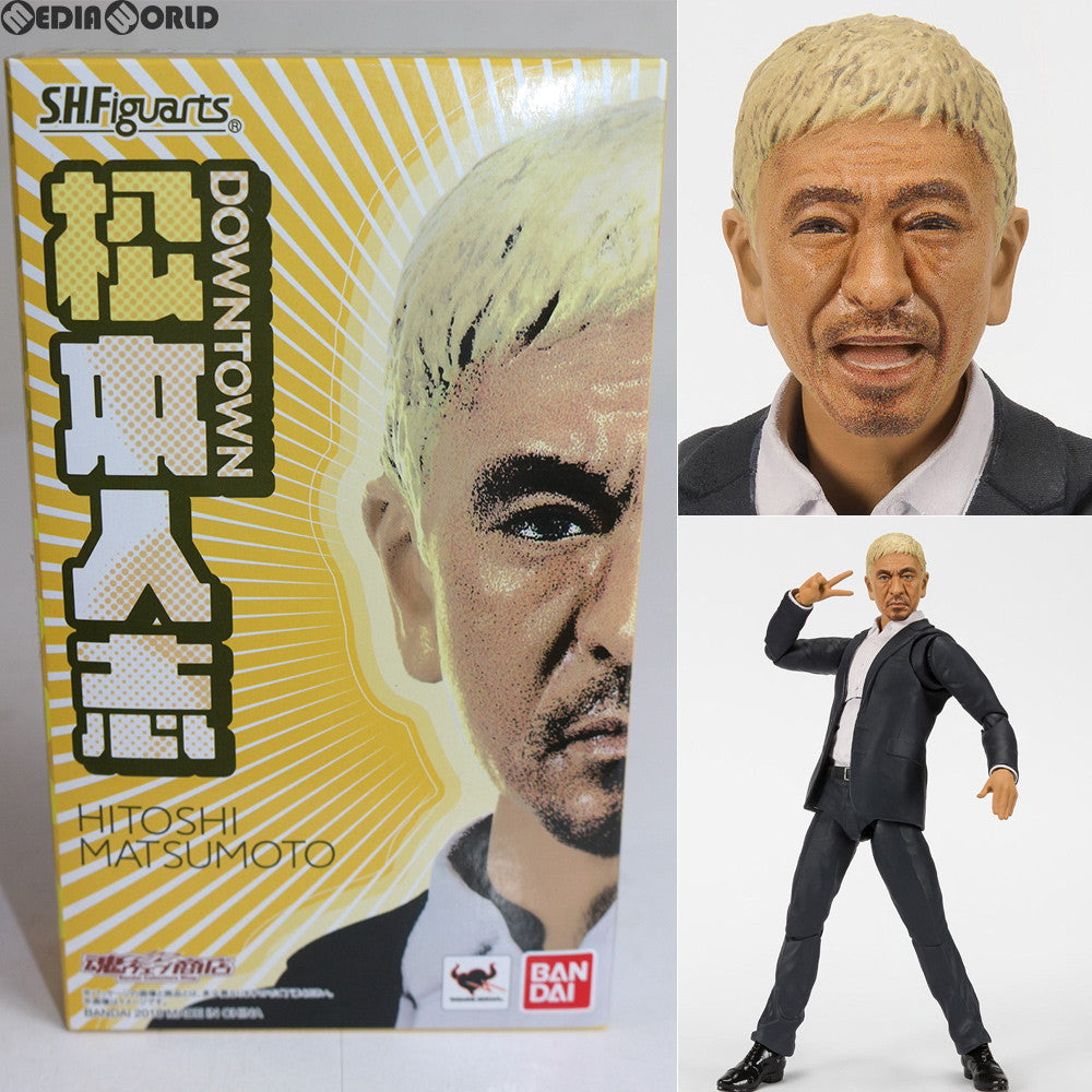 【中古即納】[FIG] 魂ウェブ商店限定 S.H.Figuarts(フィギュアーツ) 松本人志(まつもとひとし) ダウンタウン 完成品 可動フィギュア バンダイ(20180831)