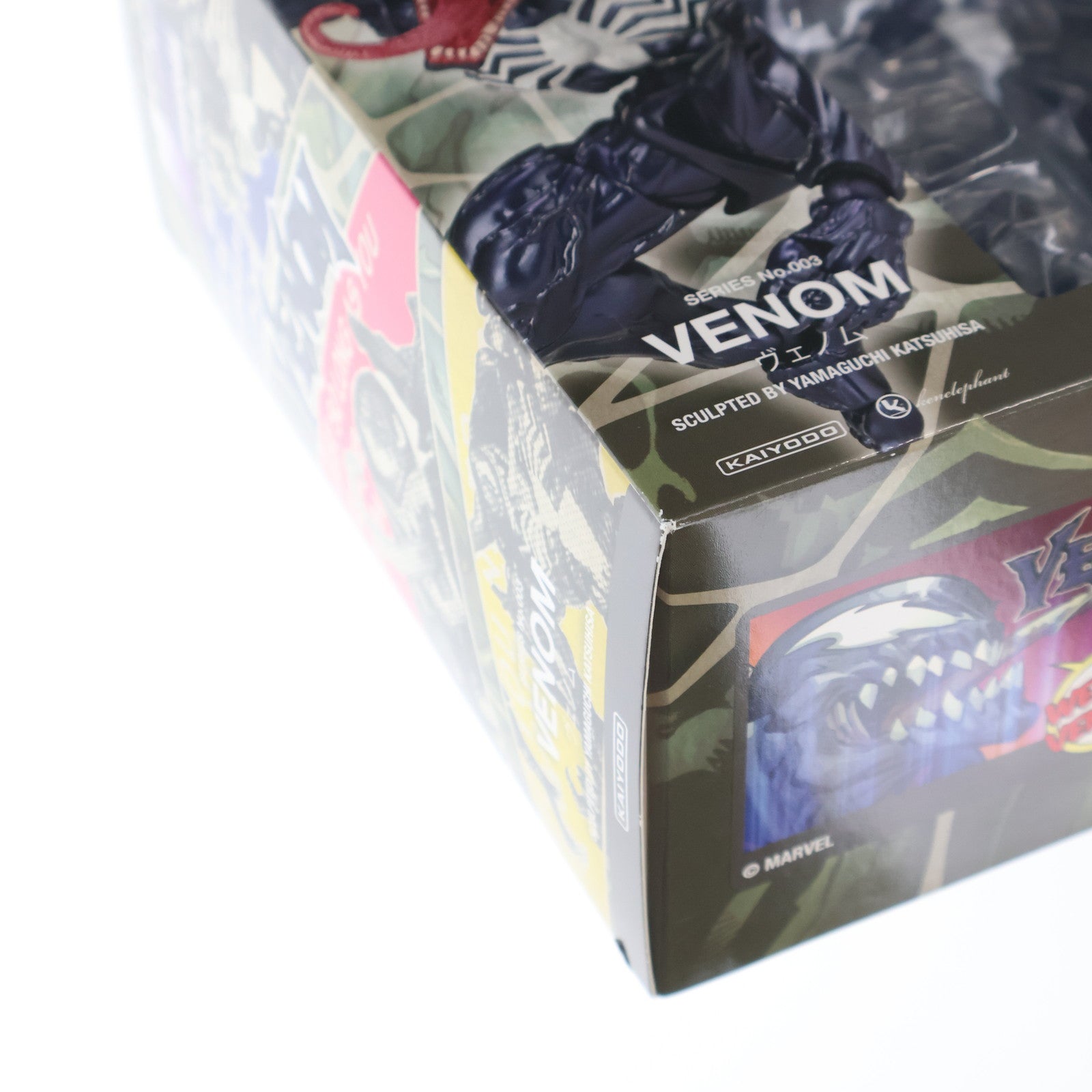 【中古即納】[FIG] アメイジングヤマグチ No.003 Venom(ヴェノム) スパイダーマン 完成品 可動フィギュア 海洋堂(20200930)