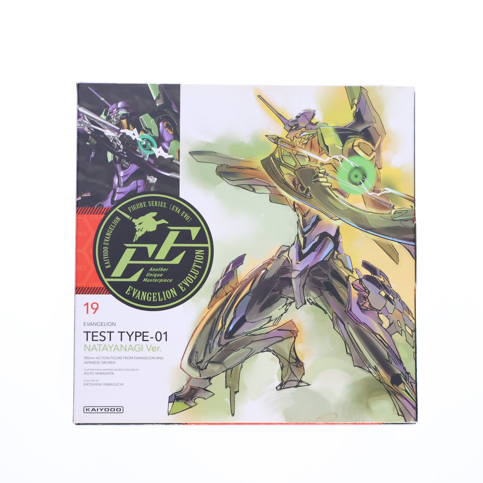 【中古即納】[FIG] リボルテック EVANGELION EVOLUTION エヴァンゲリオン初号機 刀野薙Ver. ヱヴァンゲリヲン新劇場版 完成品 可動フィギュア(EV-019) 海洋堂(20191215)