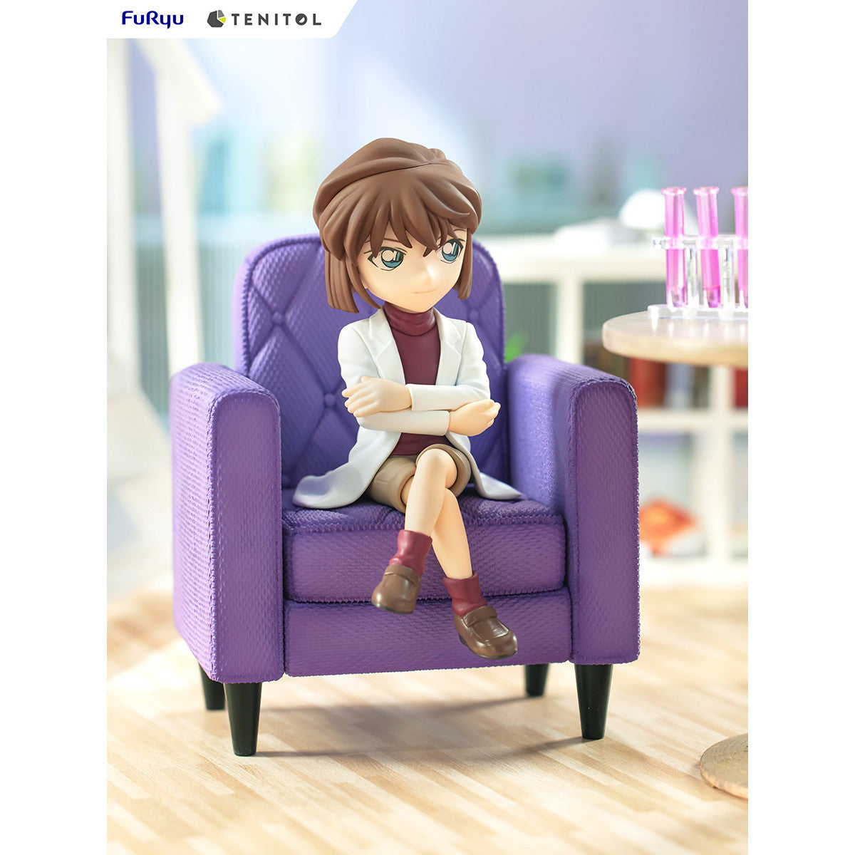 【中古即納】[FIG] TENITOL 灰原哀(はいばらあい) 名探偵コナン 1/7 完成品 フィギュア(AMU-TNL0090) フリュー(20241231)