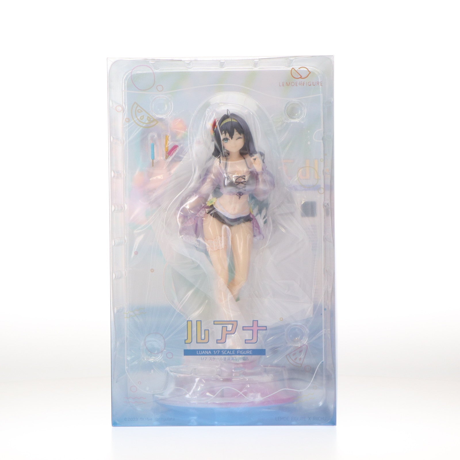 【中古即納】[FIG] ルアナ illustration by りいちゅ 1/7 完成品 フィギュア Lemoe Figure(リモエフィギュア)(20240831)