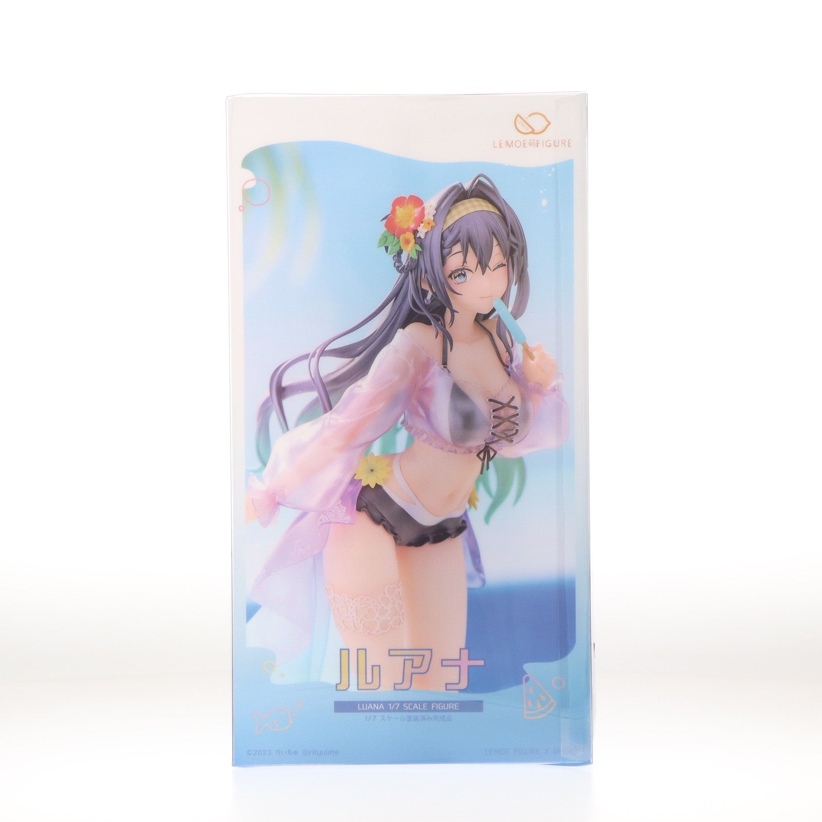 【中古即納】[FIG] ルアナ illustration by りいちゅ 1/7 完成品 フィギュア Lemoe Figure(リモエフィギュア)(20240831)