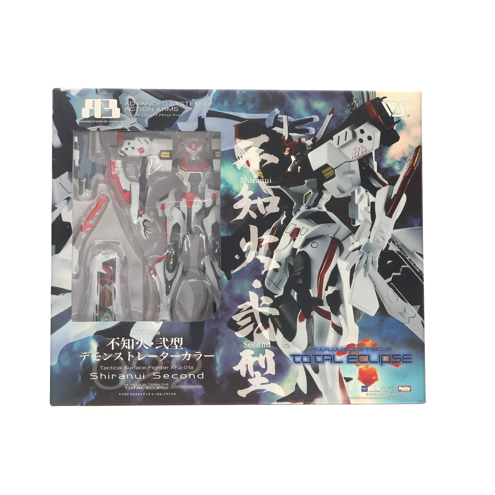 【中古即納】[FIG] A3メカアクションフィギュアシリーズ XFJ-01a 不知火・弐型 デモンストレーターカラー マブラヴ オルタネイティヴ 完成品 可動フィギュア ボークスショップ&ホビー天国ウェブ限定 ボークス(19991231)