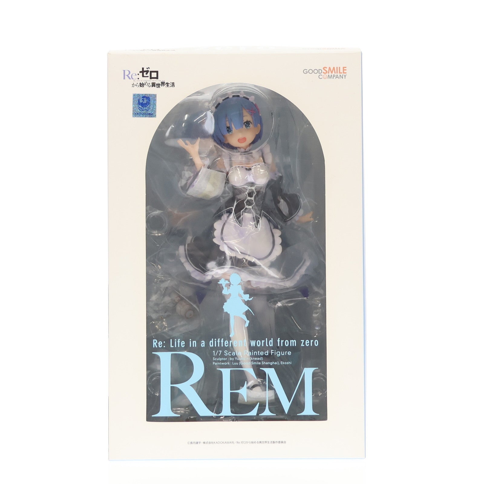 【中古即納】[FIG] レム Re:ゼロから始める異世界生活 1/7 完成品 フィギュア グッドスマイルカンパニー(20180210)