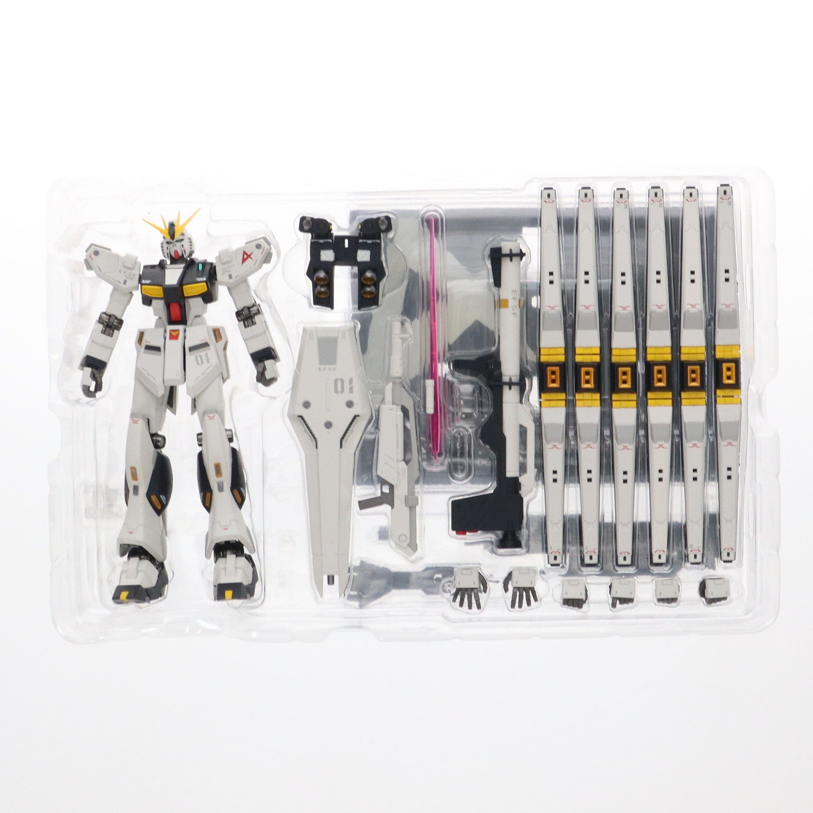 【中古即納】[FIG] 魂ウェブ商店限定 METAL ROBOT魂(SIDE MS) νガンダム(ダブル・フィン・ファンネル装備型) 機動戦士ガンダム 逆襲のシャア 完成品 可動フィギュア バンダイスピリッツ(20230518)