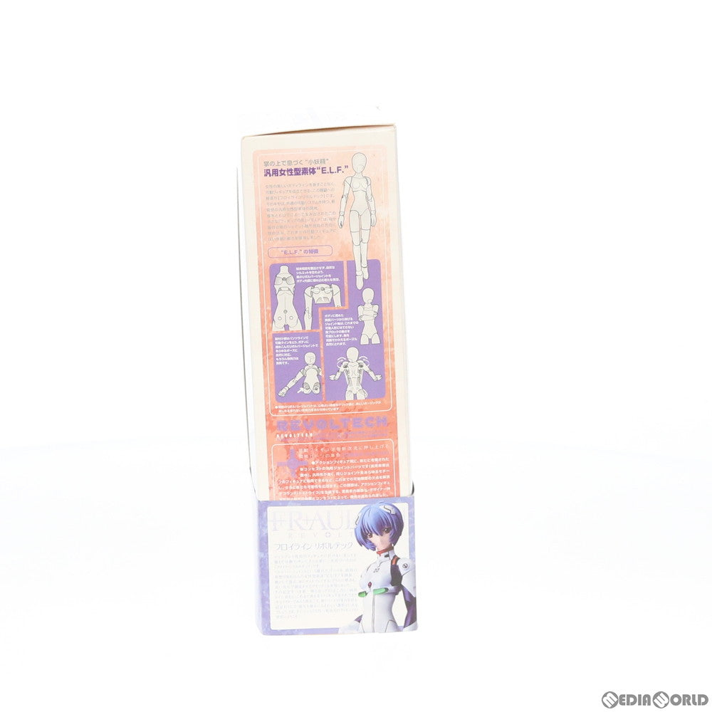 【中古即納】[FIG] フロイラインリボルテック No.001 綾波レイ 再生産版 新世紀エヴァンゲリオン 完成品 可動フィギュア 海洋堂(20080801)