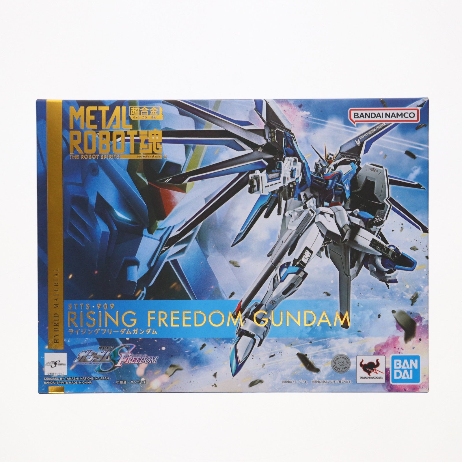 【中古即納】[FIG] (再販) METAL ROBOT魂(SIDE MS) ライジングフリーダムガンダム 機動戦士ガンダムSEED FREEDOM(シード フリーダム) 完成品 可動フィギュア バンダイスピリッツ(20241116)