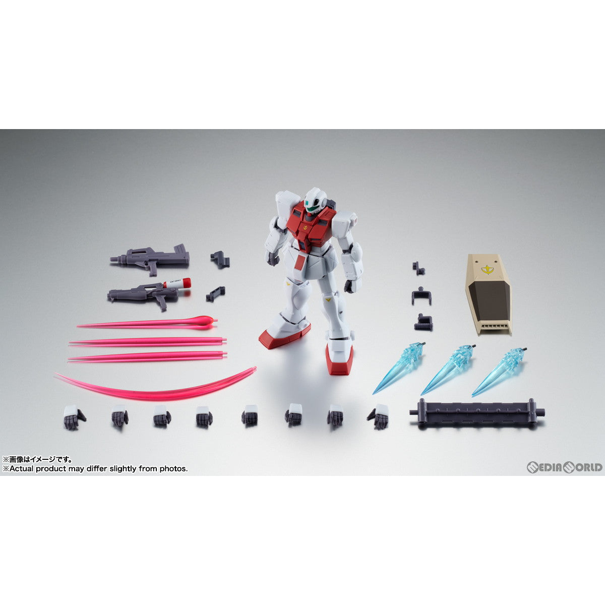 【中古即納】[FIG] ROBOT魂(SIDE MS) RGM-79G ジム・コマンド(モルモット隊仕様) ver. A.N.I.M.E. 機動戦士ガンダム外伝 THE BLUE DESTINY(ザ ブルー ディスティニー) 完成品 可動フィギュア バンダイスピリッツ(20240323)