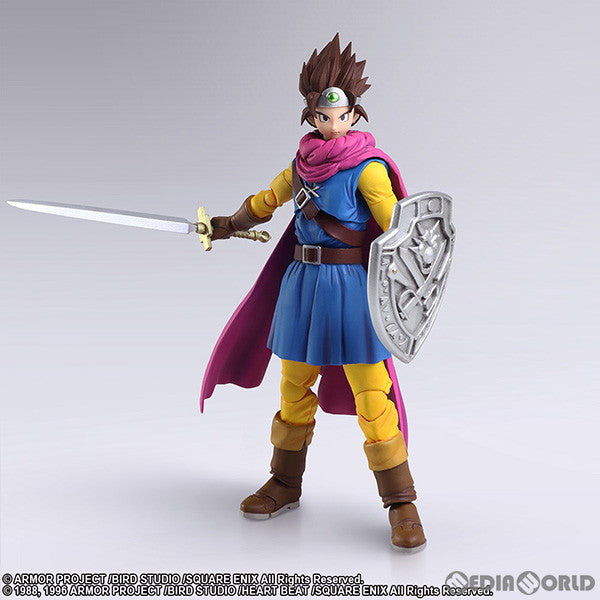 【中古即納】[FIG] BRING ARTS(ブリングアーツ) 勇者 ドラゴンクエストIII そして伝説へ… 完成品 可動フィギュア スクウェア・エニックス(20190405)