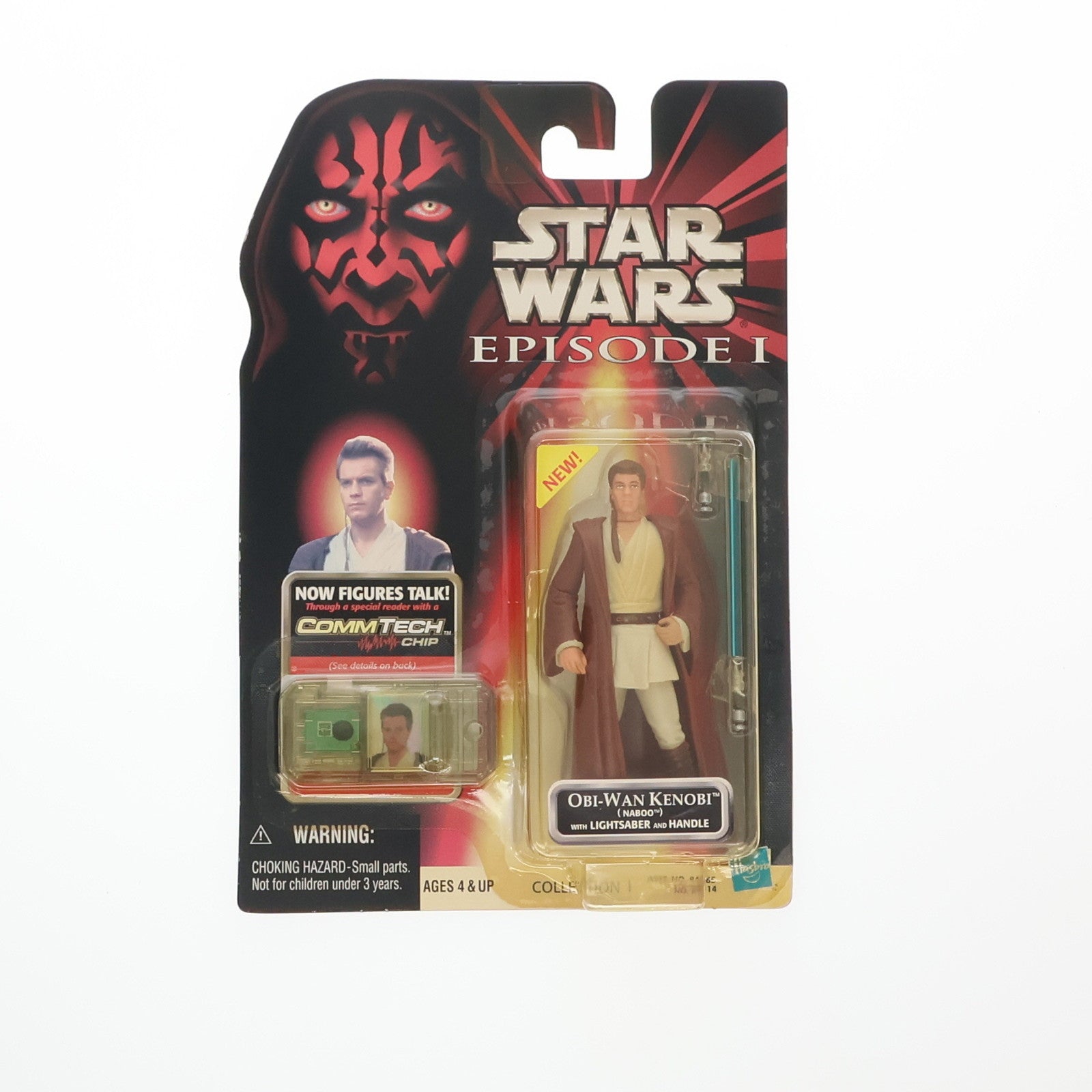 【中古即納】[FIG] コムテック ベーシックフィギュア オビ=ワン・ケノービ ナブーVer. STAR WARS(スター・ウォーズ) エピソード1/ファントム・メナス 完成品 可動フィギュア ハズブロ/トミー(19991231)