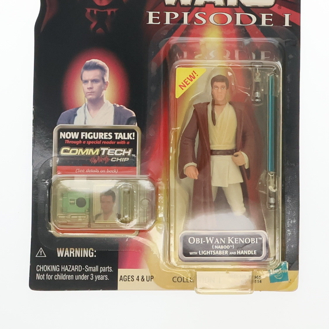 【中古即納】[FIG] コムテック ベーシックフィギュア オビ=ワン・ケノービ ナブーVer. STAR WARS(スター・ウォーズ) エピソード1/ファントム・メナス 完成品 可動フィギュア ハズブロ/トミー(19991231)