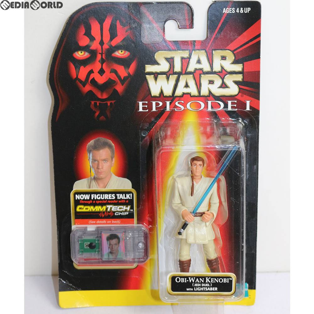 【中古即納】[FIG] コムテック ベーシックフィギュア オビ=ワン・ケノービ STAR WARS(スター・ウォーズ) エピソード1/ファントム・メナス 完成品 可動フィギュア(84073) トミー(19981231)