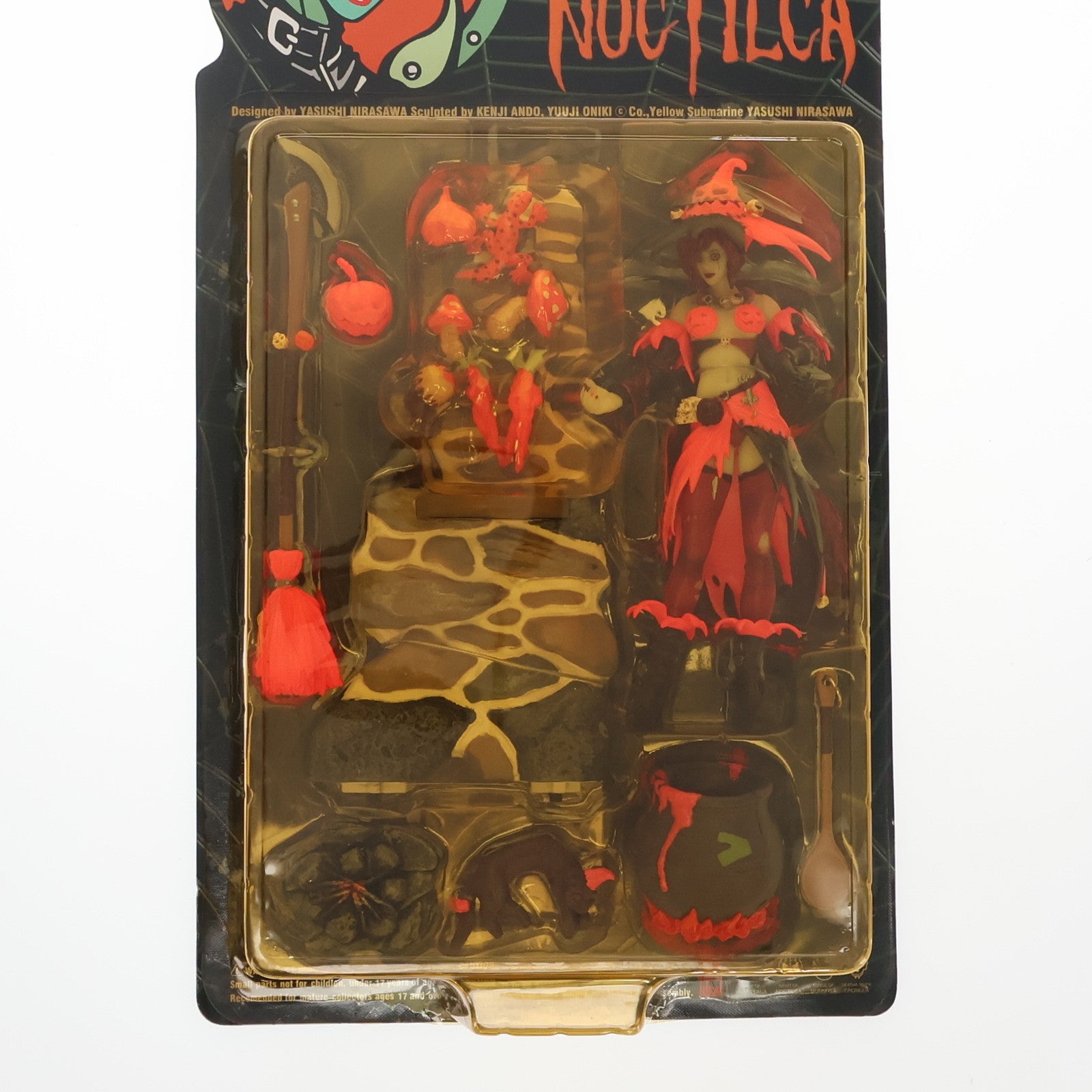 【中古即納】[FIG] NIGHT OF NOCTILCA -ナイト・オブ・ノクティルカ- LIMITED POP Ver.(ピンク) Resurrection of MONSTRESS-レザレクション・オブ・モンストレス- シリーズ3 完成品 アクションフィギュア(A-006S) イエローサブマリン(20001020)