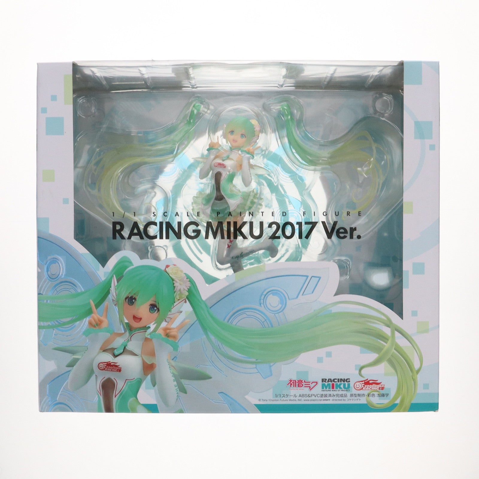 【中古即納】[FIG] 特典付属 レーシングミク 2017 Ver. 初音ミク GTプロジェクト 1/1 完成品 フィギュア グッドスマイルレーシング(20180922)