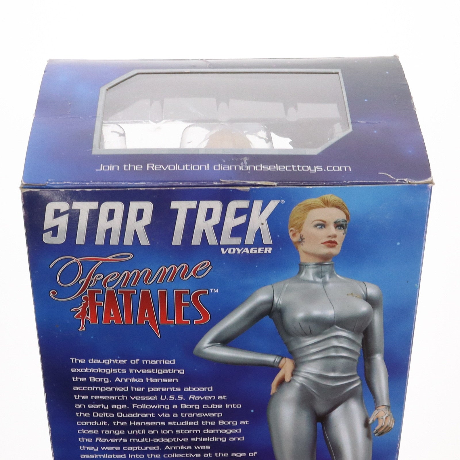【中古即納】[FIG] ファム・ファタール セブン・オブ・ナイン STAR TREK:VOYAGER(スタートレック:ヴォイジャー) PVCスタチュー 完成品 フィギュア ダイアモンドセレクト(20131006)