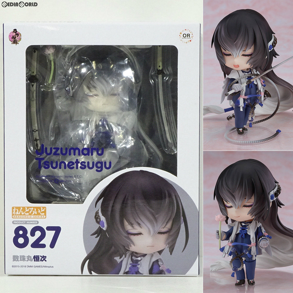 【中古即納】[FIG] ねんどろいど 827 数珠丸恒次(じゅずまるつねつぐ) 刀剣乱舞-ONLINE- 完成品 可動フィギュア オランジュ・ルージュ(20180420)