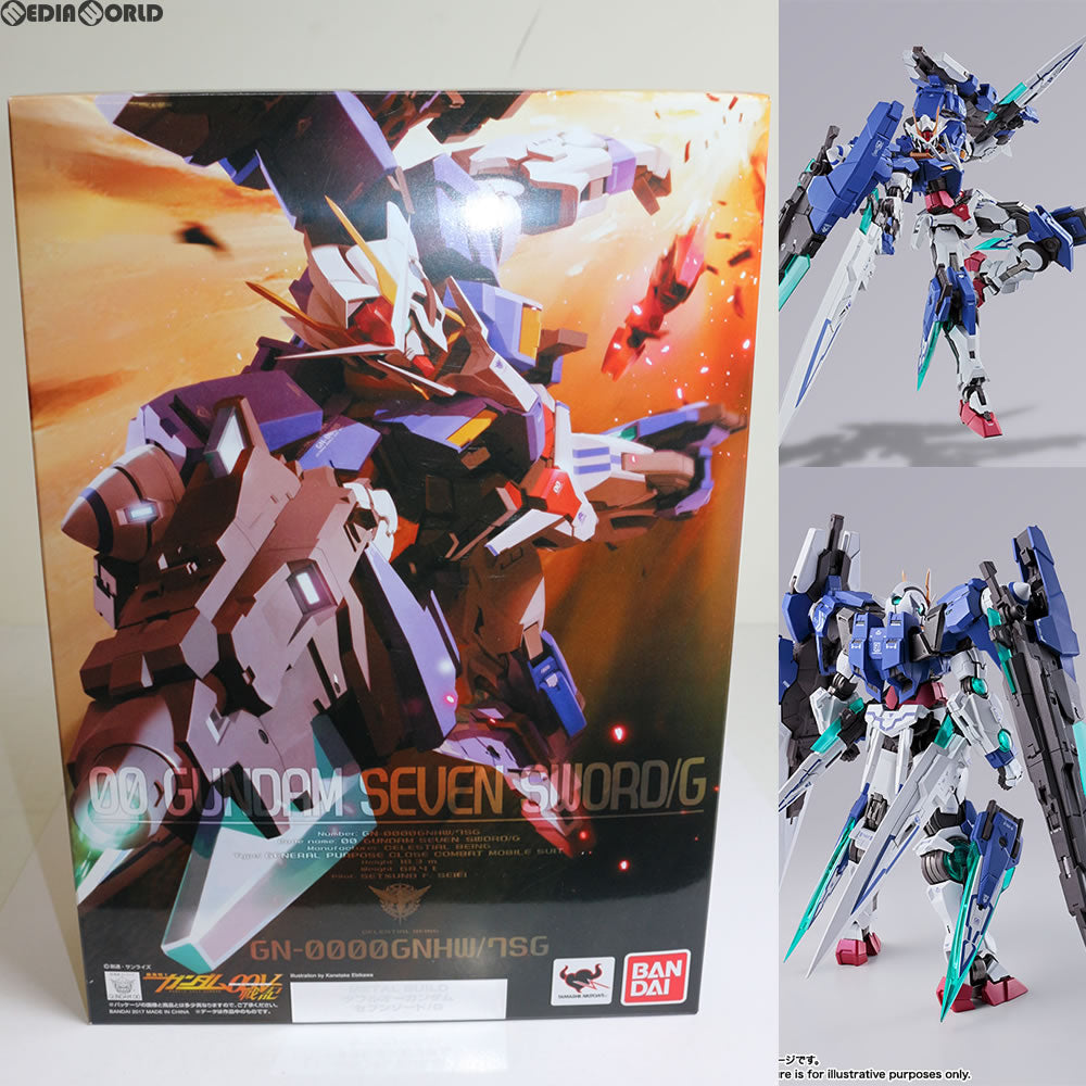 【中古即納】[FIG] METAL BUILD ダブルオーガンダムセブンソード/G 機動戦士ガンダム00V(ダブルオーブイ) 完成品 可動フィギュア バンダイ(20170715)