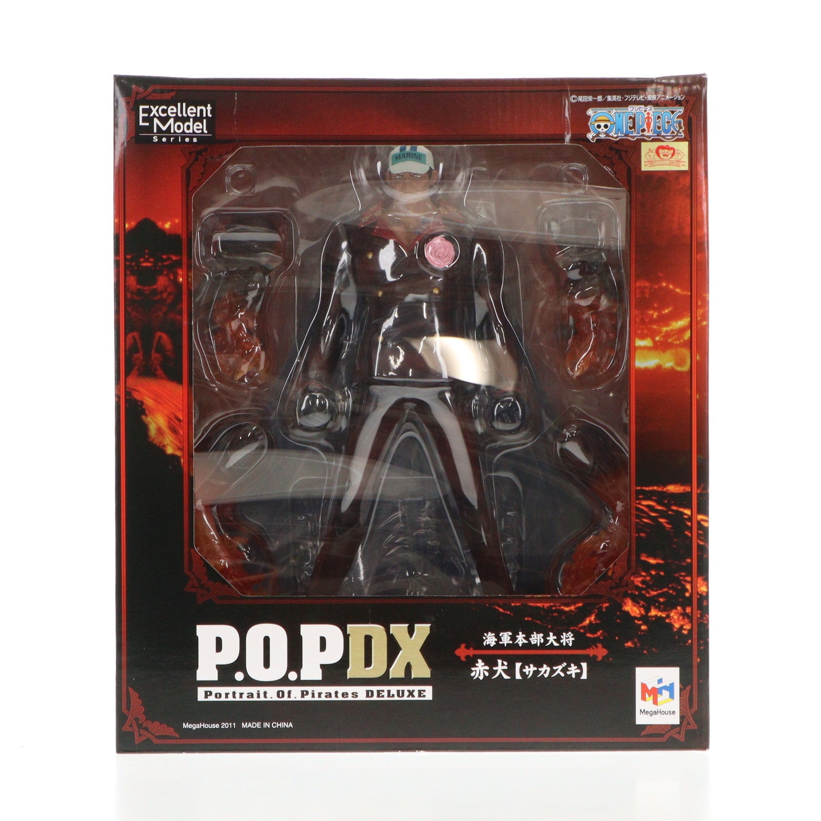 【中古即納】[FIG] Portrait.Of.Pirates P.O.P NEO-DX 海軍本部大将 赤犬(サカズキ) ONE PIECE(ワンピース) 完成品 フィギュア メガハウス(20111130)