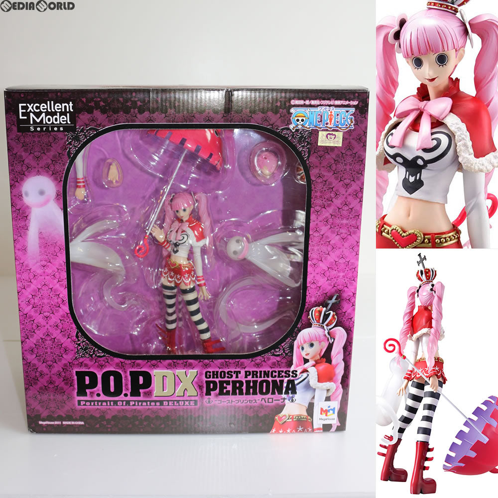 【中古即納】[FIG] Portrait.Of.Pirates P.O.P NEO-DX ゴーストプリンセス ペローナ ONE PIECE(ワンピース) 1/8 完成品 フィギュア メガハウス(20120531)