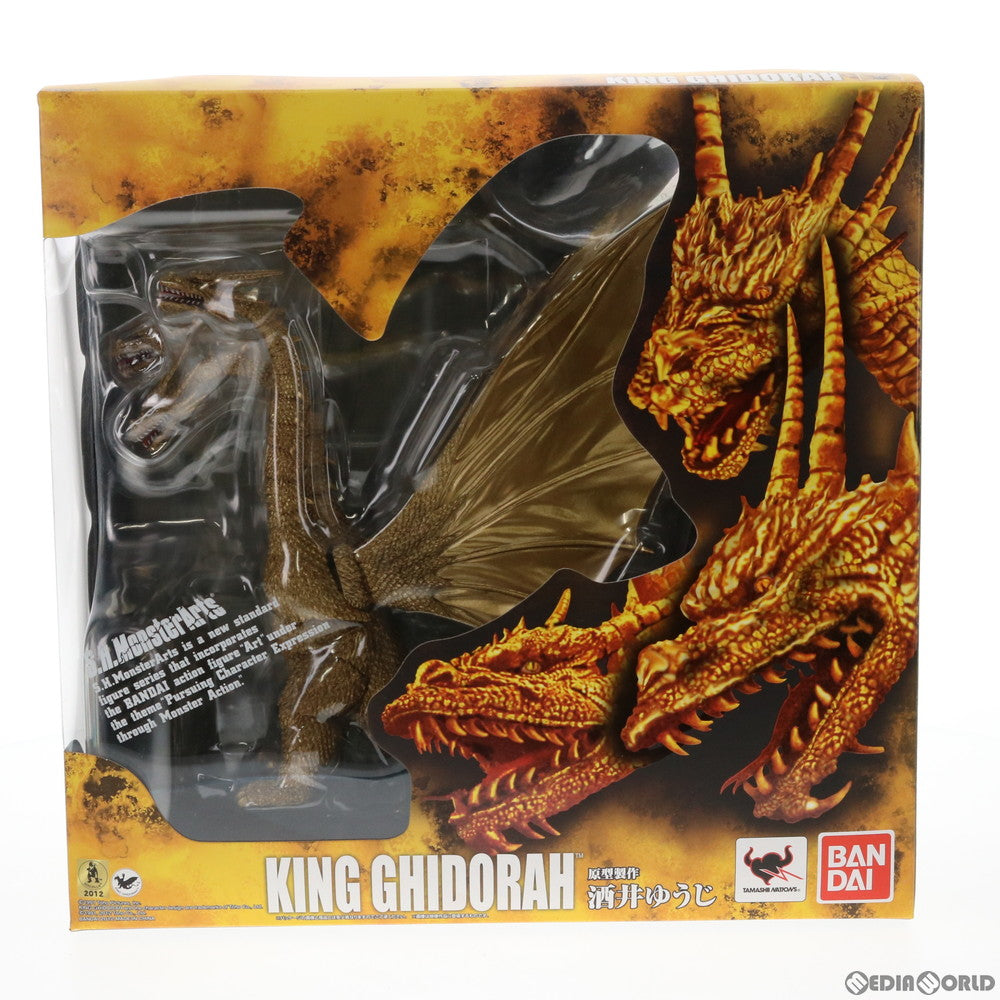 【中古即納】[FIG] S.H.MonsterArts(モンスターアーツ) キングギドラ ゴジラvsキングギドラ 完成品 可動フィギュア バンダイ(20120929)