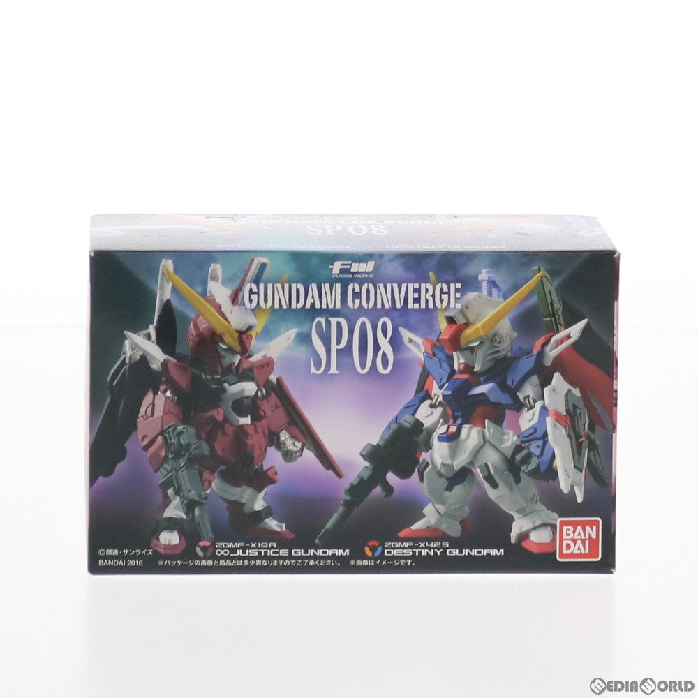 【中古即納】[FIG] (食玩) FW GUNDAM CONVERGE(ガンダムコンバージ) SP08 デスティニーガンダム&インフィニットジャスティスガンダム 機動戦士ガンダムSEED DESTINY(シード デスティニー) フィギュア バンダイ(20161129)