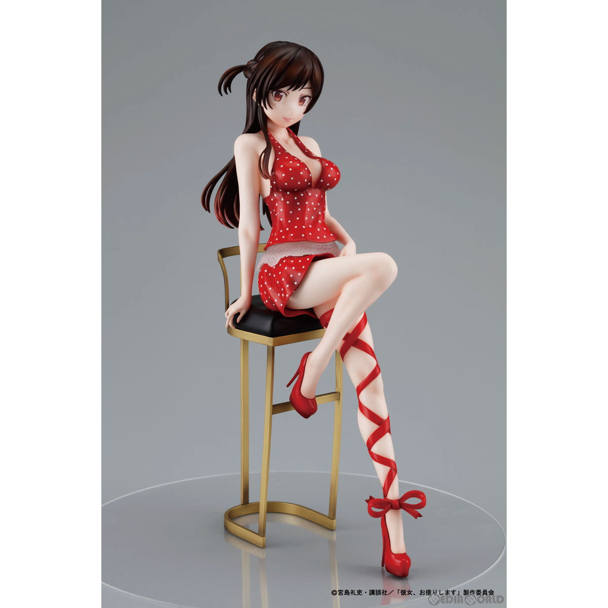 【中古即納】[FIG] 水原千鶴(みずはらちづる) デートドレスVer. 彼女、お借りします 1/7 完成品 フィギュア ソル・インターナショナル(20221202)