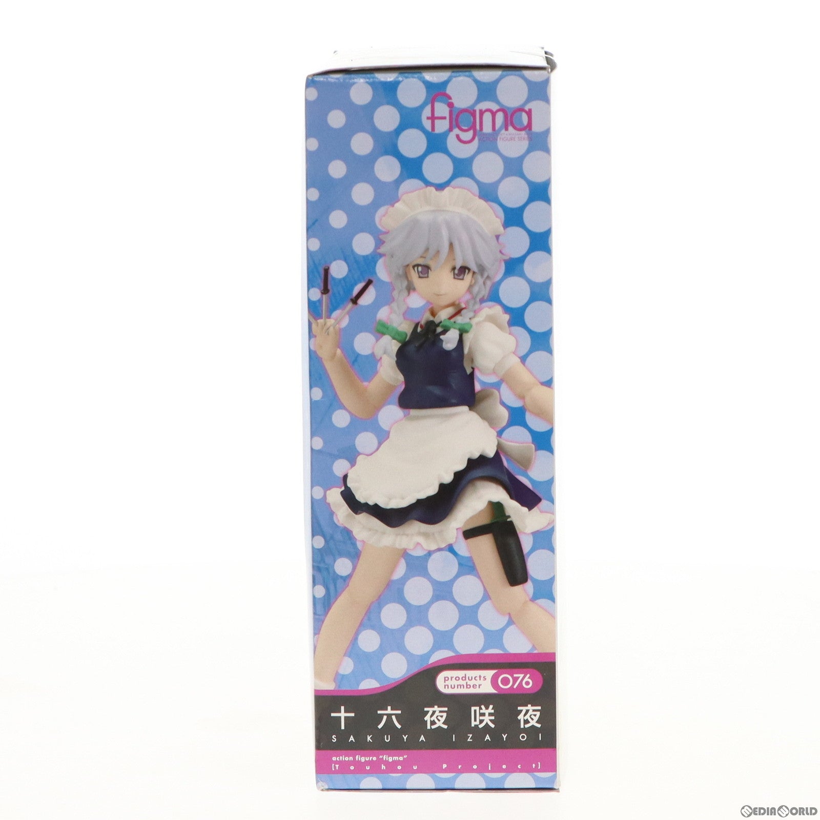 【中古即納】[FIG] figma(フィグマ) 076 十六夜咲夜(いざよいさくや) 東方Project 完成品 可動フィギュア 一部店舗&オンラインショップ限定 マックスファクトリー(20100930)