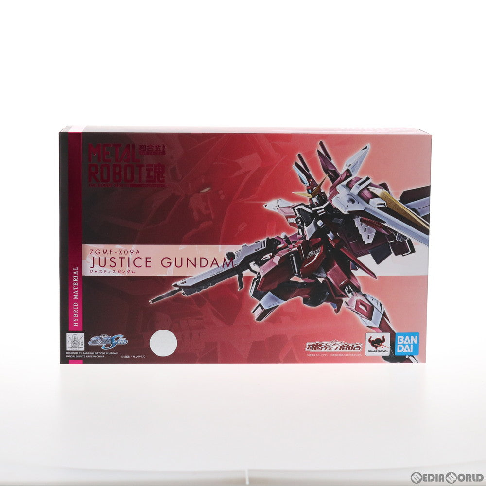 【中古即納】[FIG] 魂ウェブ商店限定 METAL ROBOT魂(SIDE MS) ジャスティスガンダム 機動戦士ガンダムSEED(シード) 完成品 可動フィギュア バンダイスピリッツ(20211018)