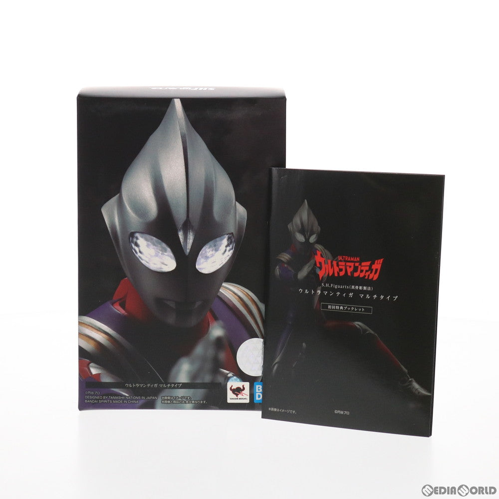 【中古即納】[FIG] 初回特典付属 S.H.Figuarts(フィギュアーツ) 真骨彫製法 ウルトラマンティガ マルチタイプ 完成品 可動フィギュア バンダイスピリッツ(20210821)