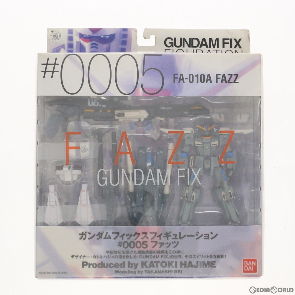 【中古即納】[FIG] GUNDAM FIX FIGURATION #0005 FAZZ(ファッツ) ガンダム・センチネル 完成品 可動フィギュア バンダイ(20011130)