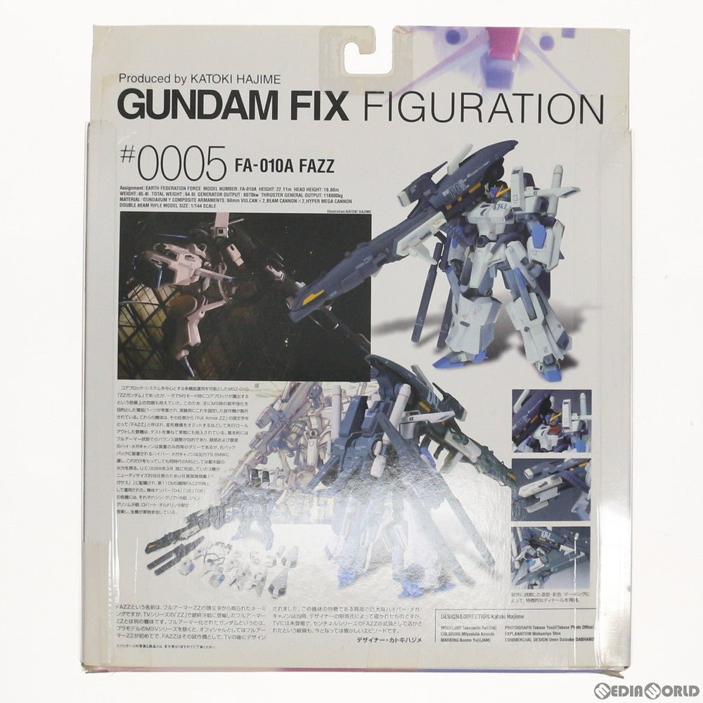 【中古即納】[FIG] GUNDAM FIX FIGURATION #0005 FAZZ(ファッツ) ガンダム・センチネル 完成品 可動フィギュア バンダイ(20011130)