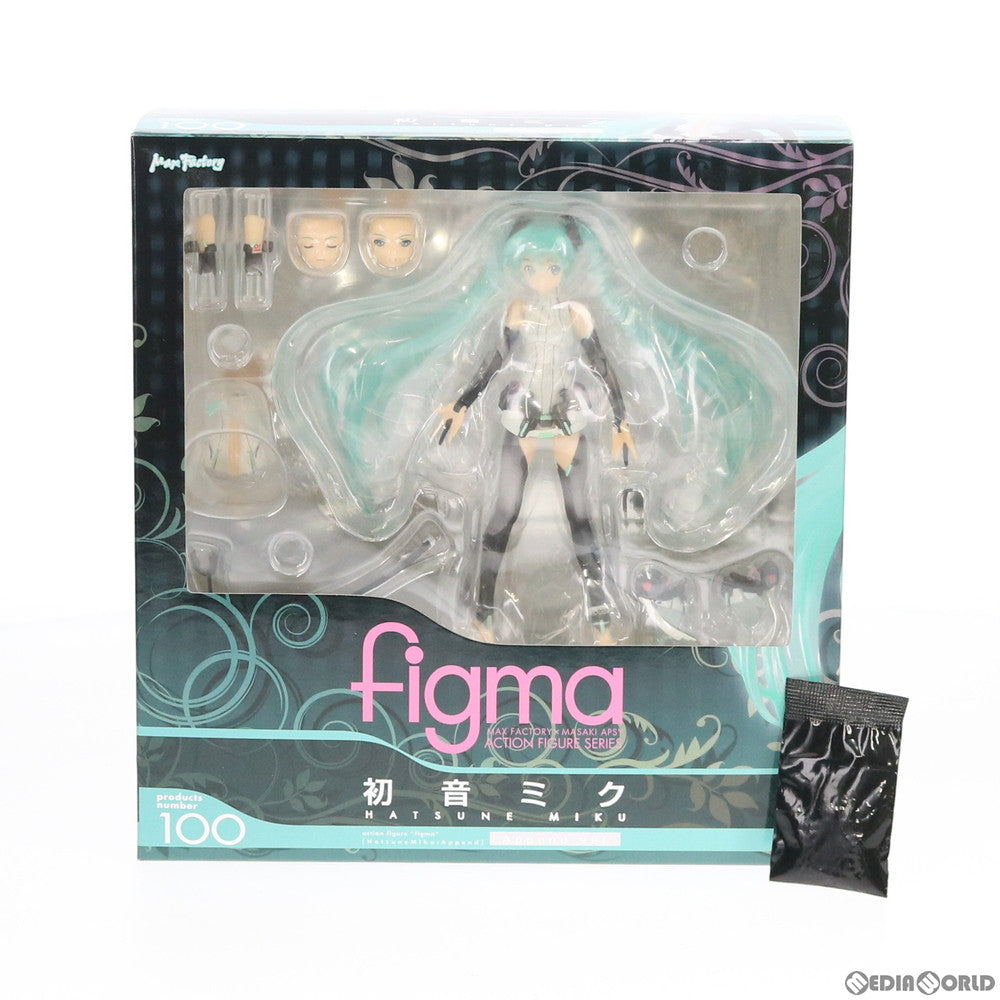 【中古即納】[FIG] キャンペーン特典付属 figma(フィグマ) 100 初音ミク Append ver. 初音ミク・アペンド 完成品 可動フィギュア マックスファクトリー(20110906)